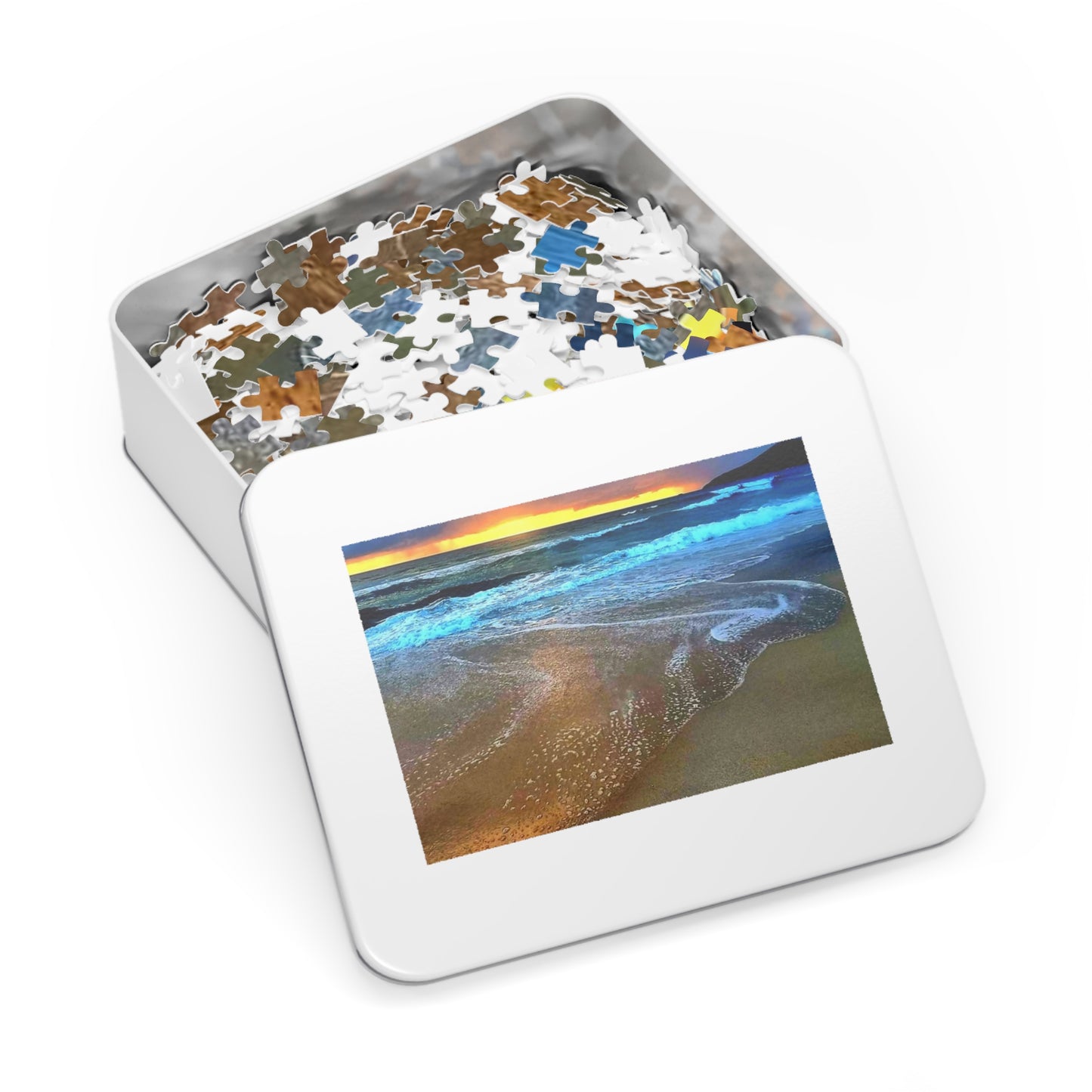 Golden One Mile Beach Jigsaw Puzzle