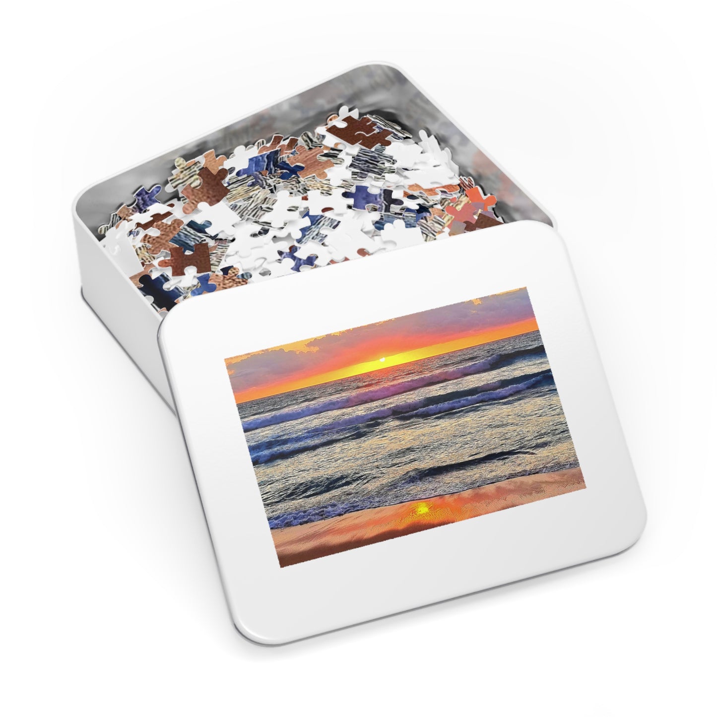 One Mile Sunrise Jigsaw Puzzle