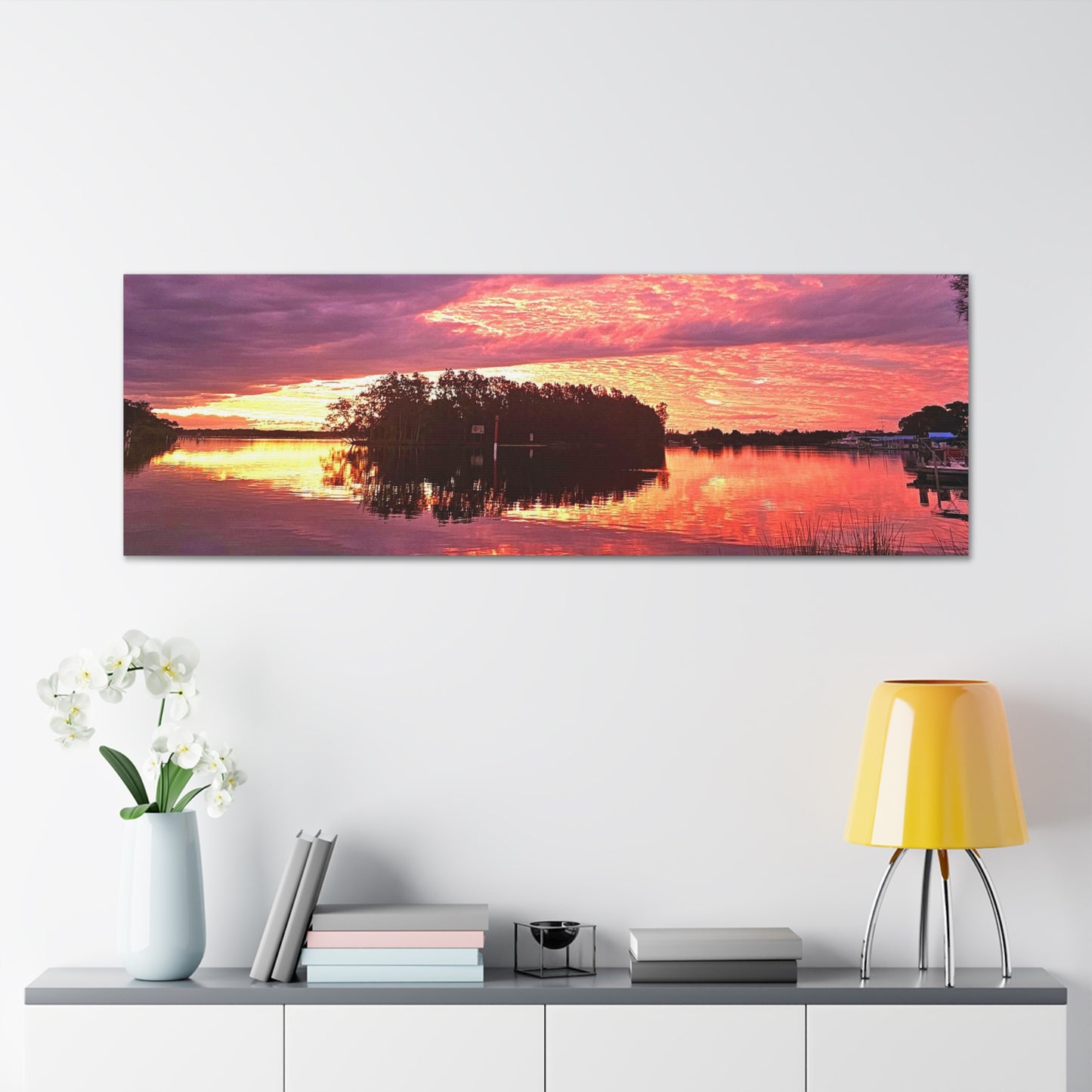 Wallis Lake Reflections Canvas Print