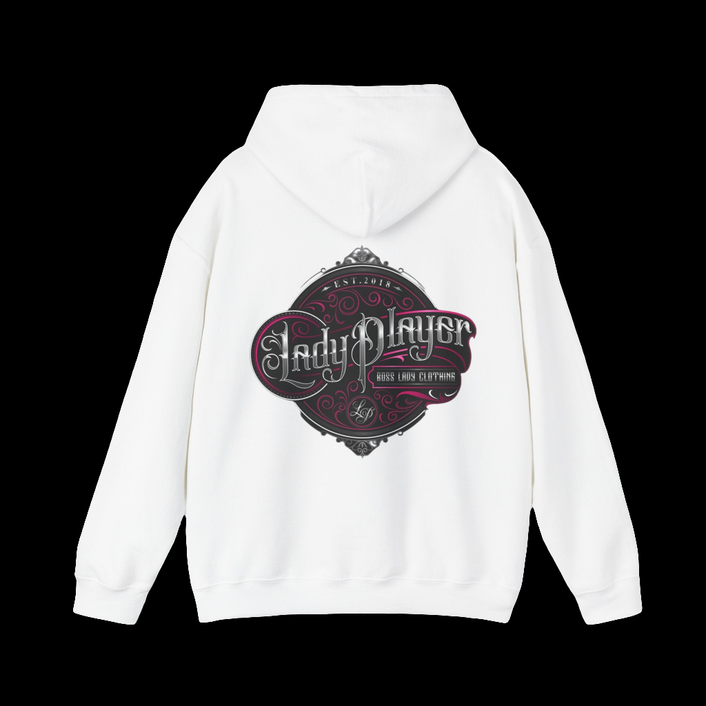 Lady Player Boss Lady Back Logo Hoodie Multi Colours