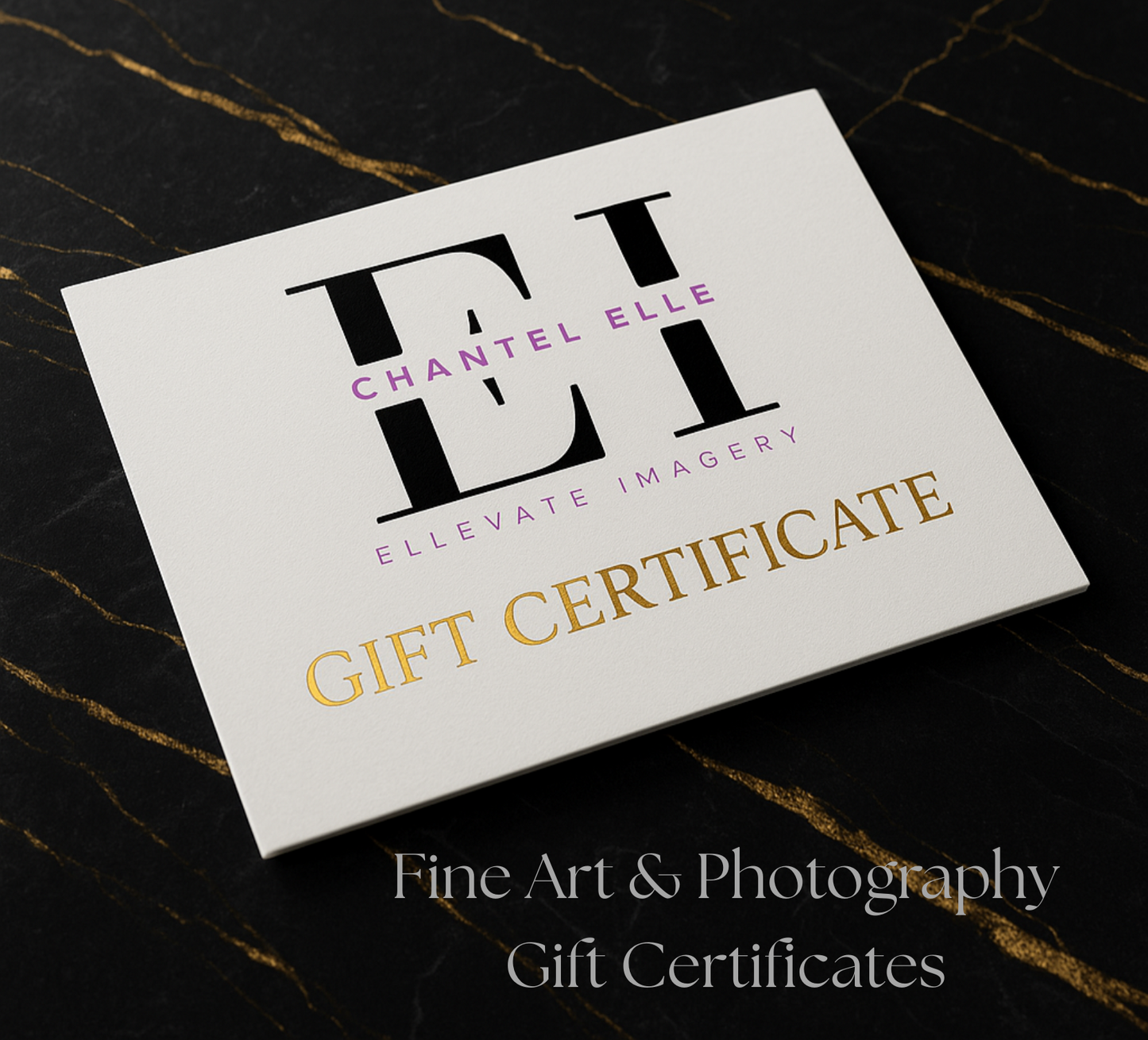 Gift Certificate - Ellevate Imagery Photogaphy & Prints