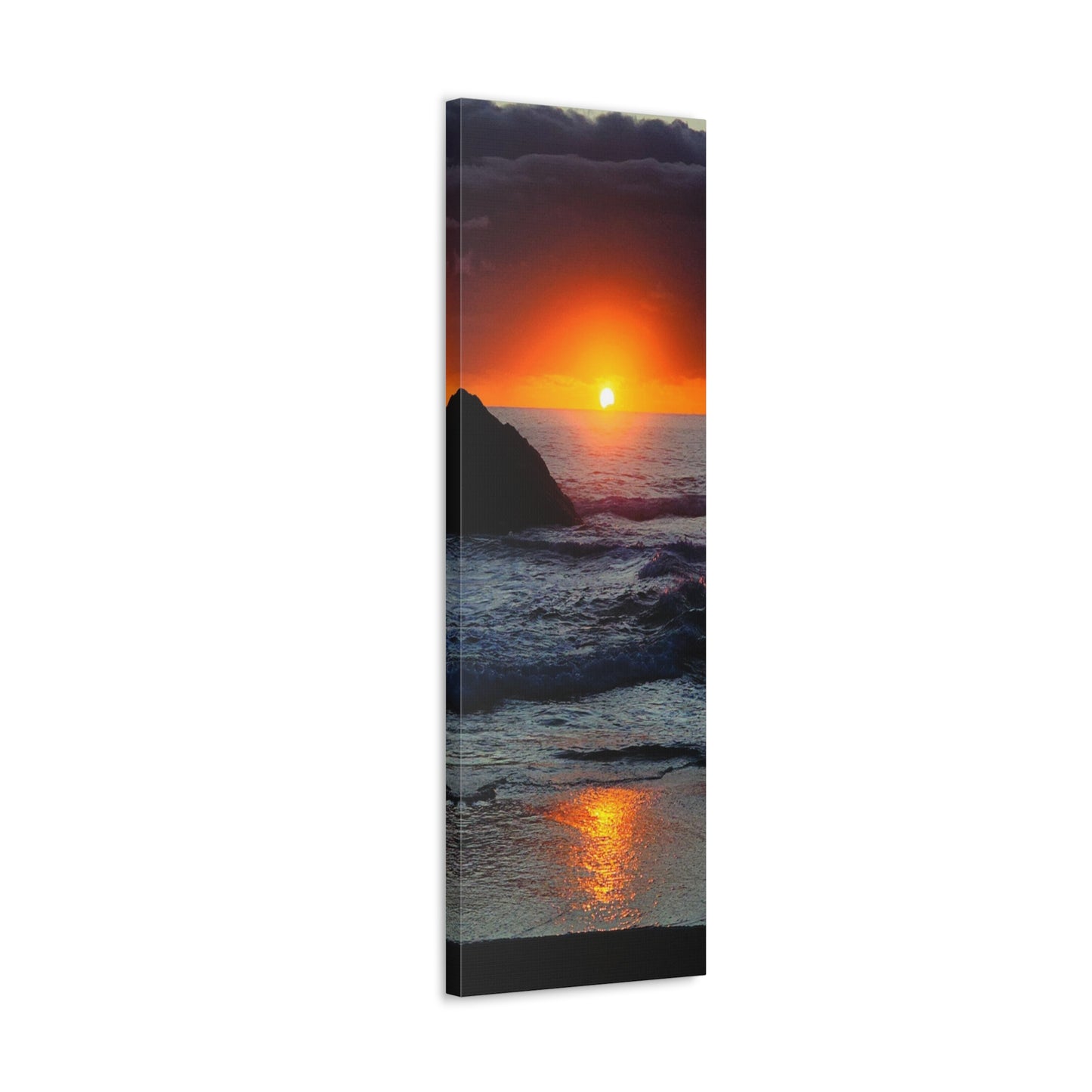Dark Sunrise Canvas Print