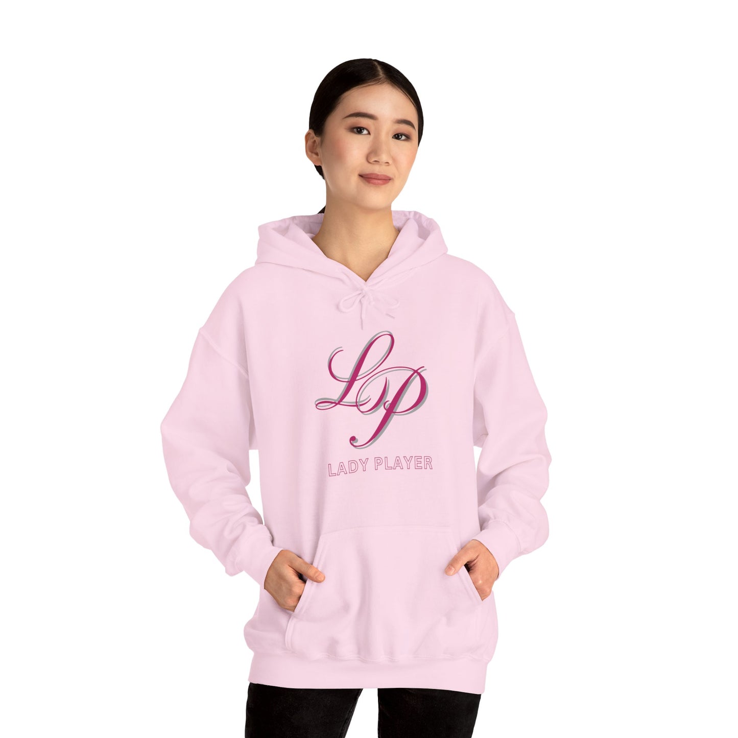 Lady Player Front Monogram LP Hoodie Multi Colours