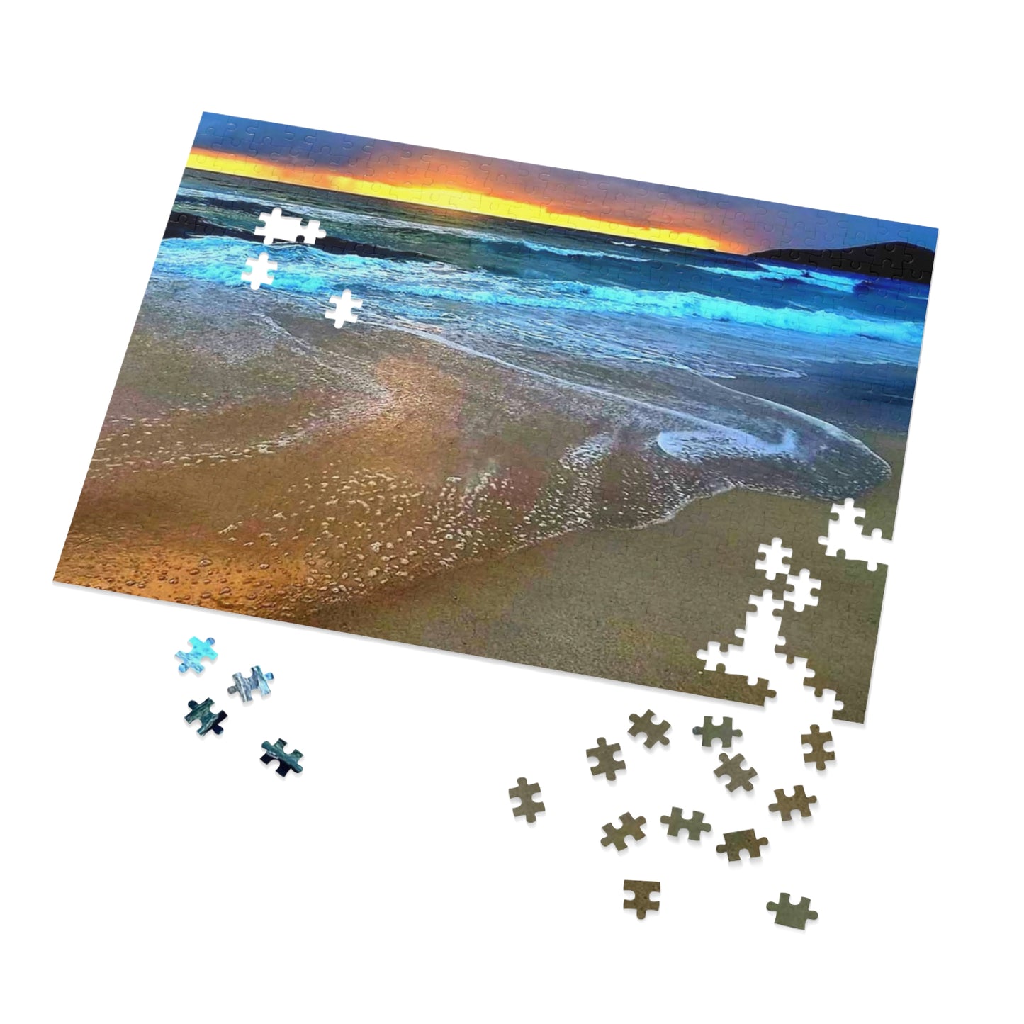 Golden One Mile Beach Jigsaw Puzzle