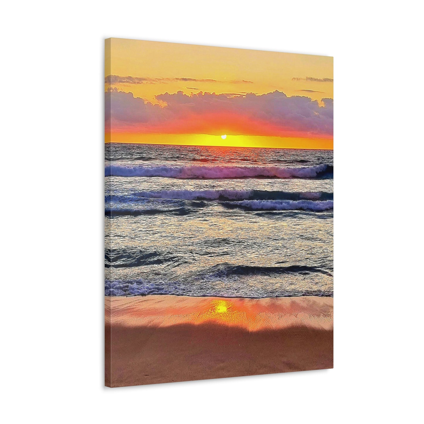 One Mile Sunrise Canvas Print