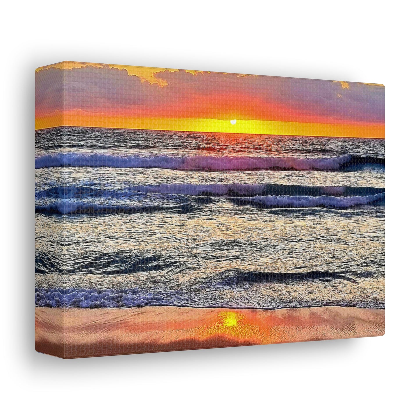 One Mile Sunrise Canvas Print