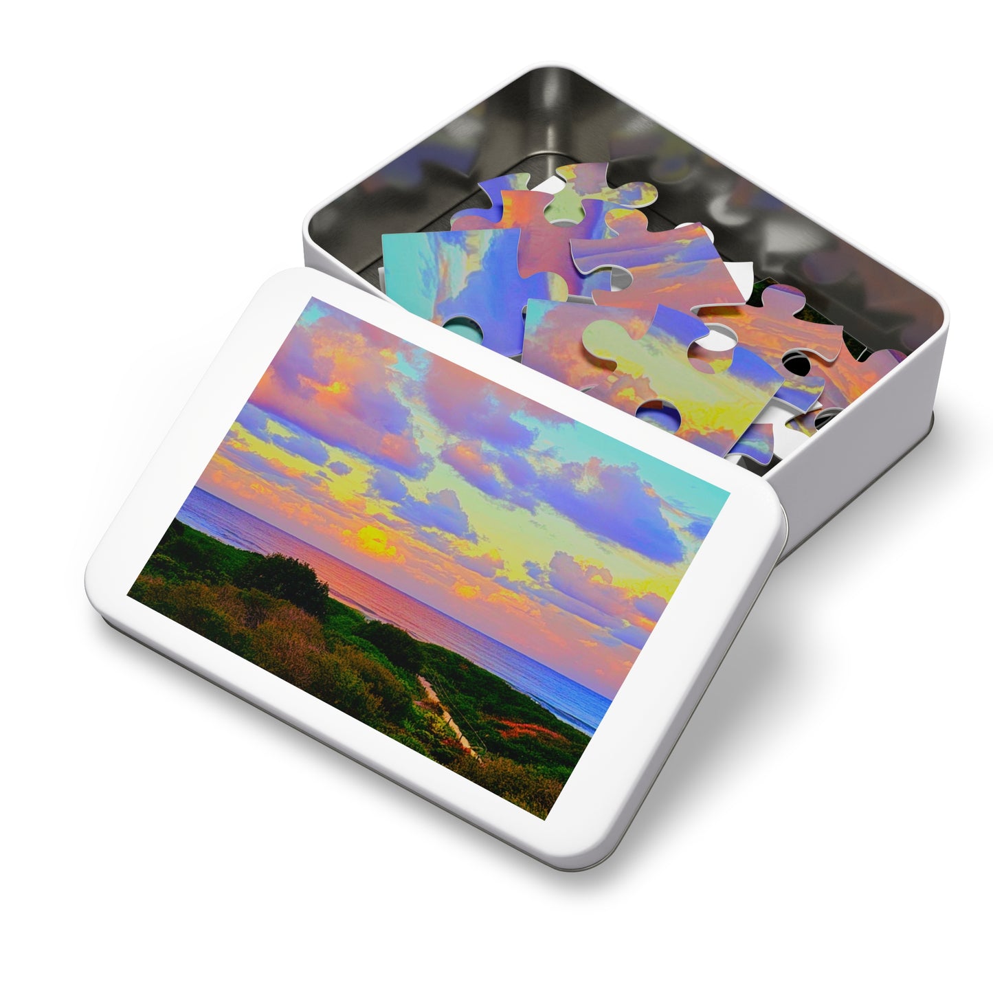 Cotton Candy Skies Jigsaw Puzzle