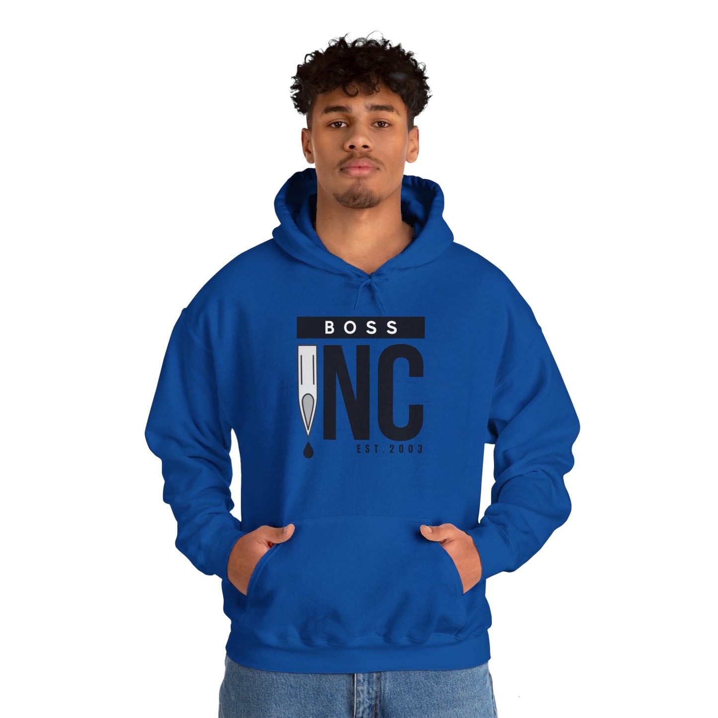 Boss INC Front Logo Multiple Colours Unisex Hoodie