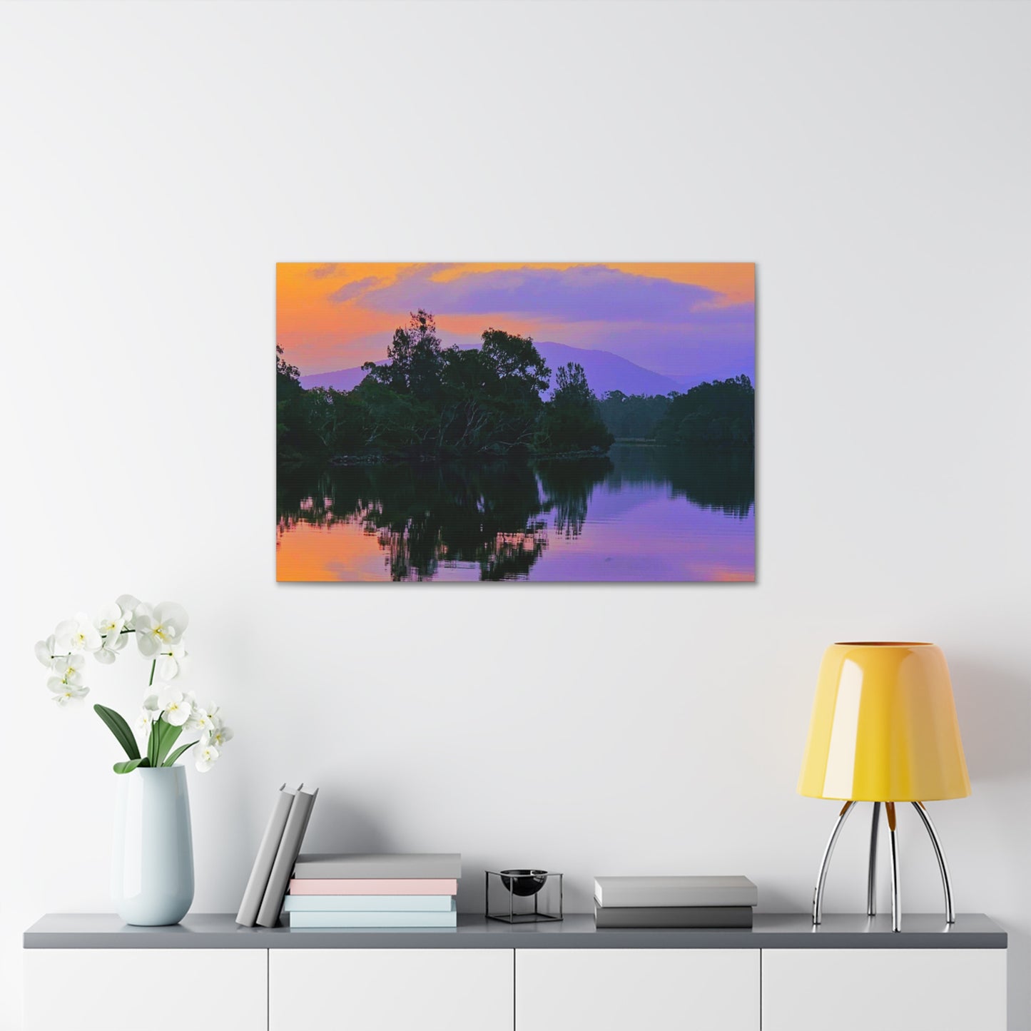 Breath of Morning Reflections Canvas Print