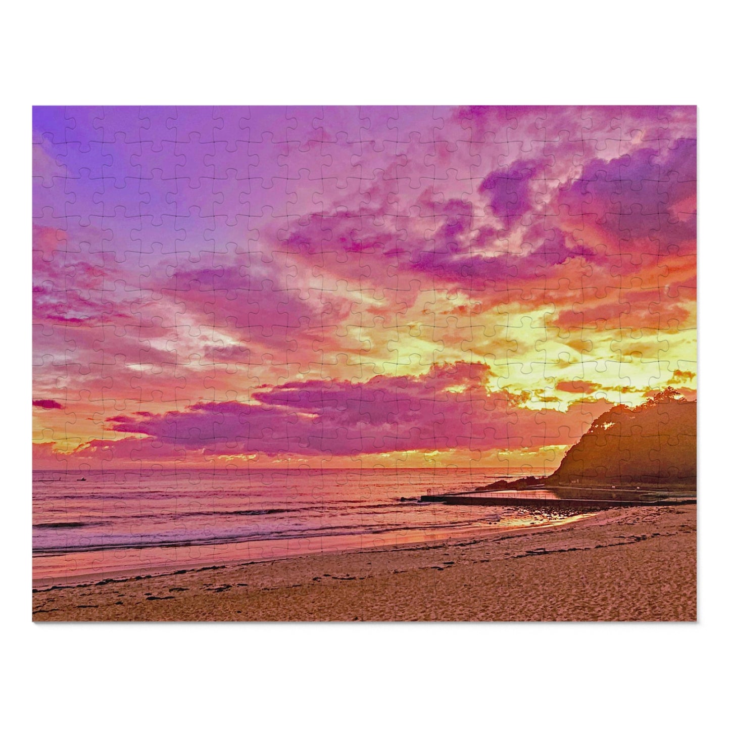 Rainbow Beach Sunrise Jigsaw Puzzle