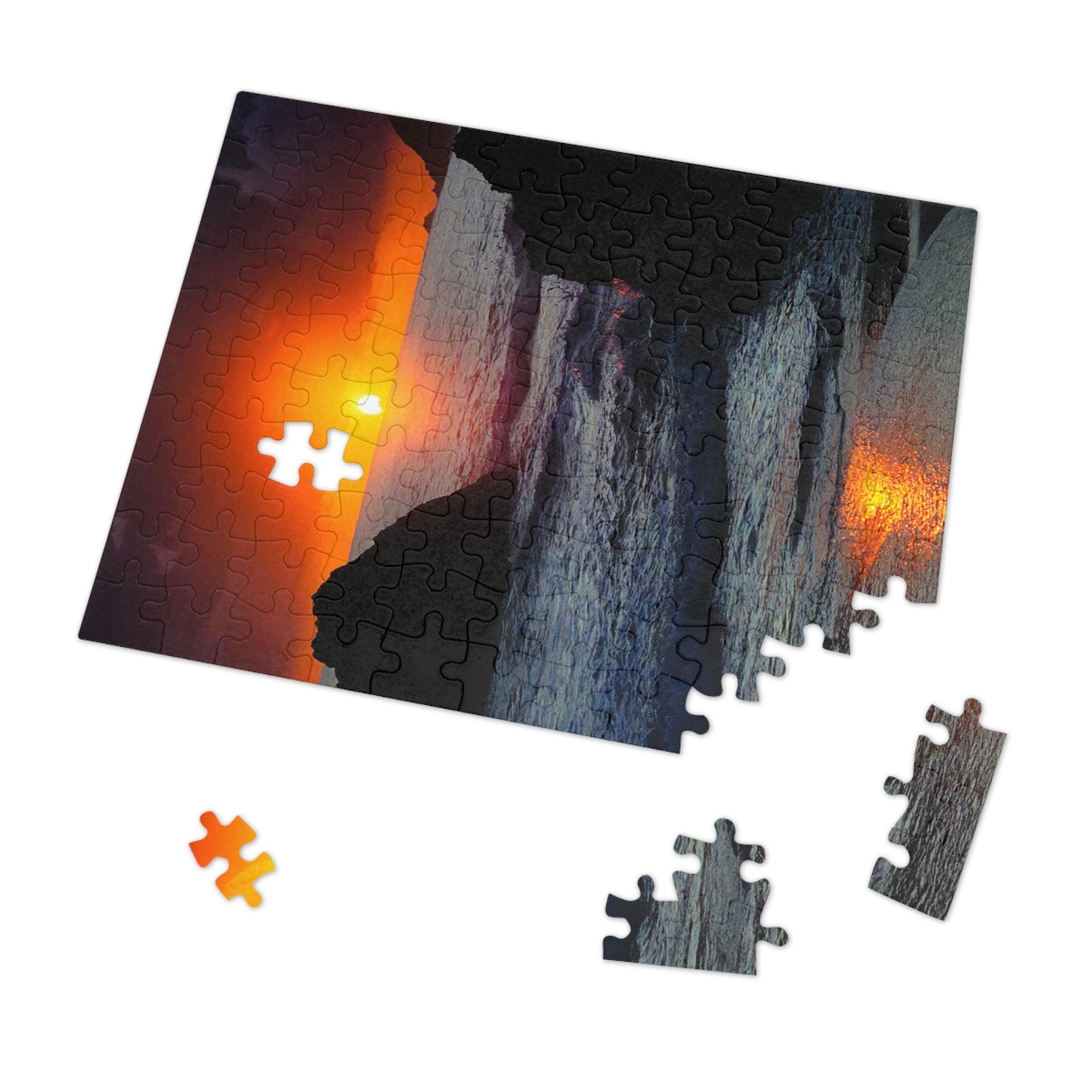 Dark Sunrise Jigsaw Puzzle