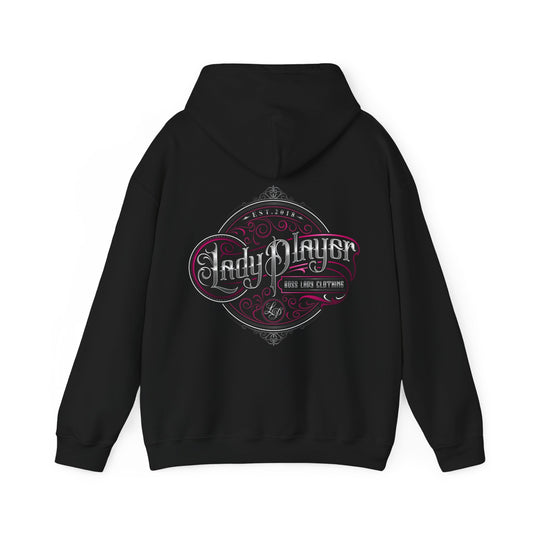 Lady Player Boss Lady Back Logo Hoodie Multi Colours