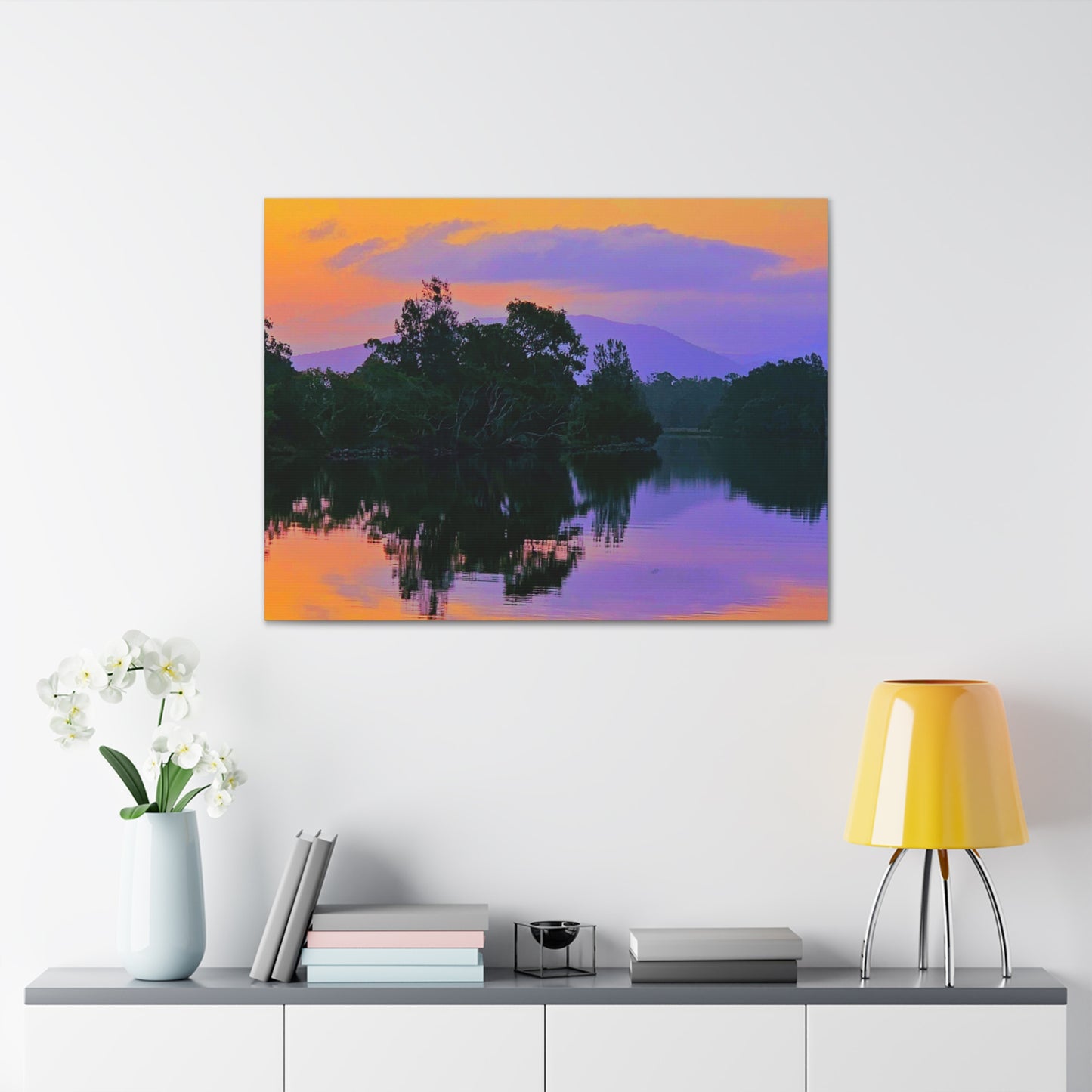 Breath of Morning Reflections Canvas Print