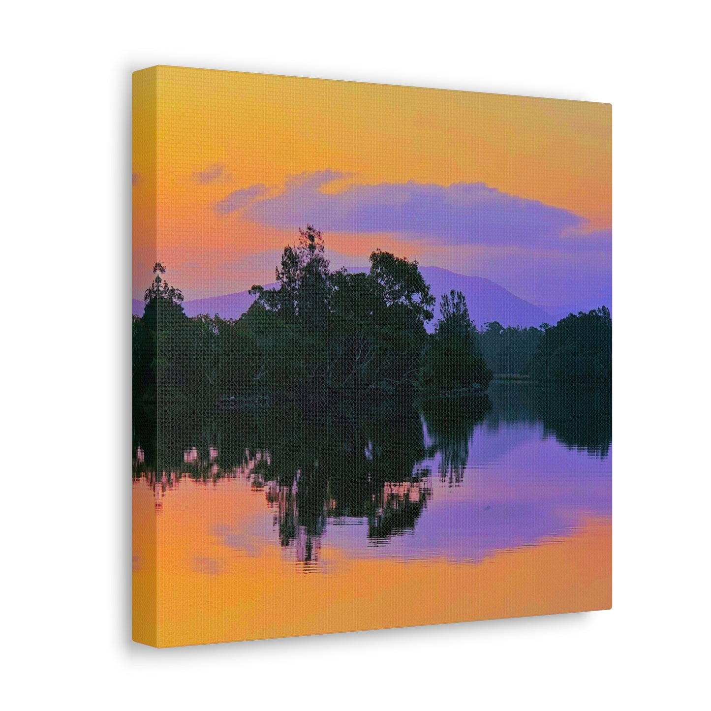 Breath of Morning Reflections Canvas Print