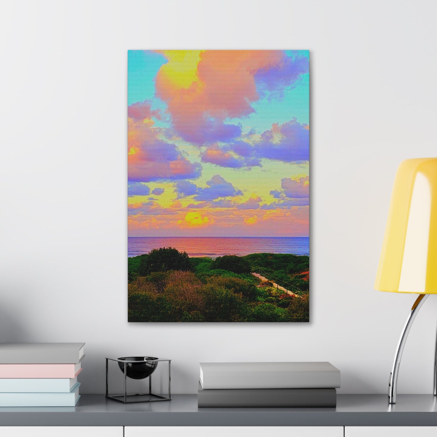 Cotton Candy Skies Canvas Print