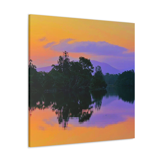 Breath of Morning Reflections Canvas Print