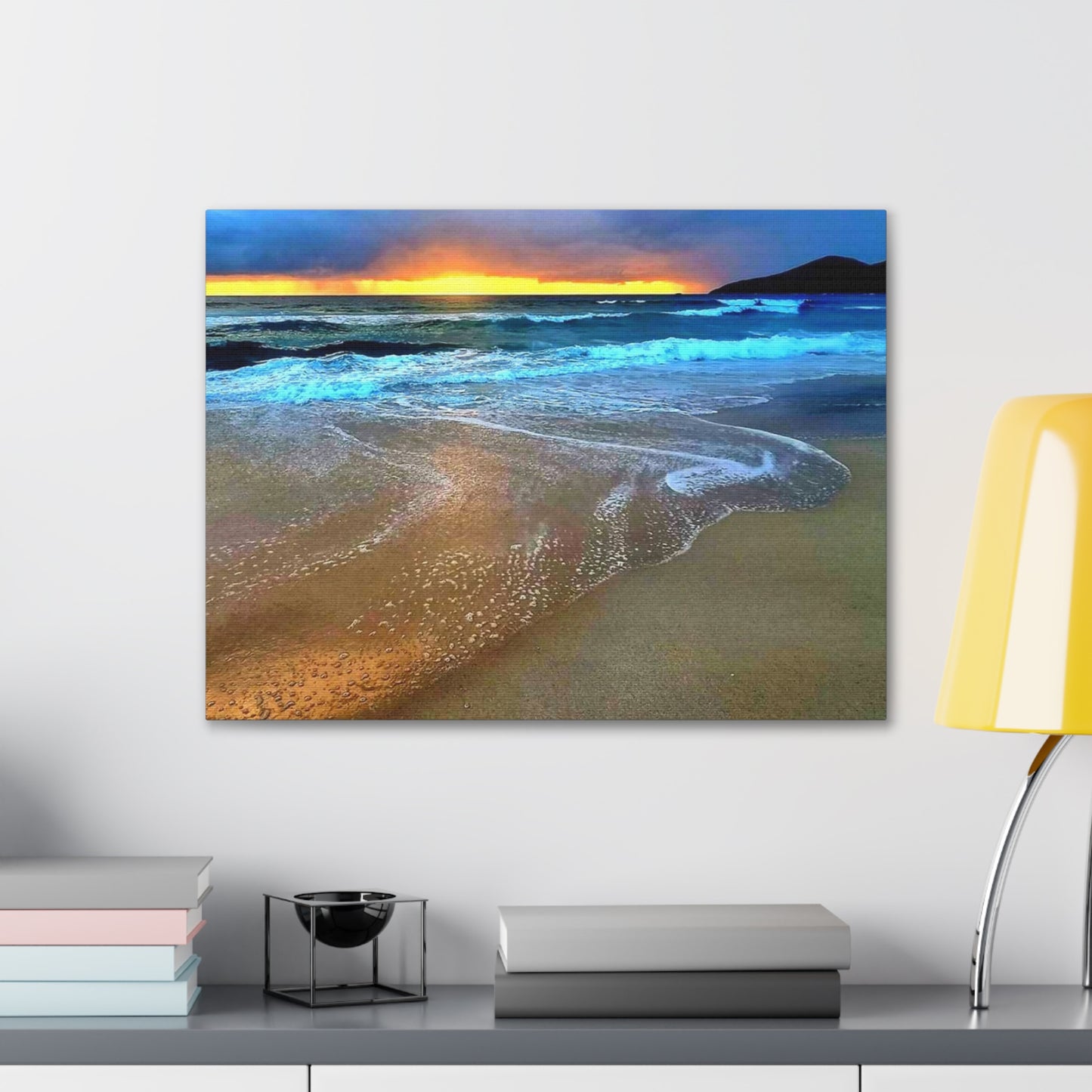 Golden One Mile Beach Canvas Print