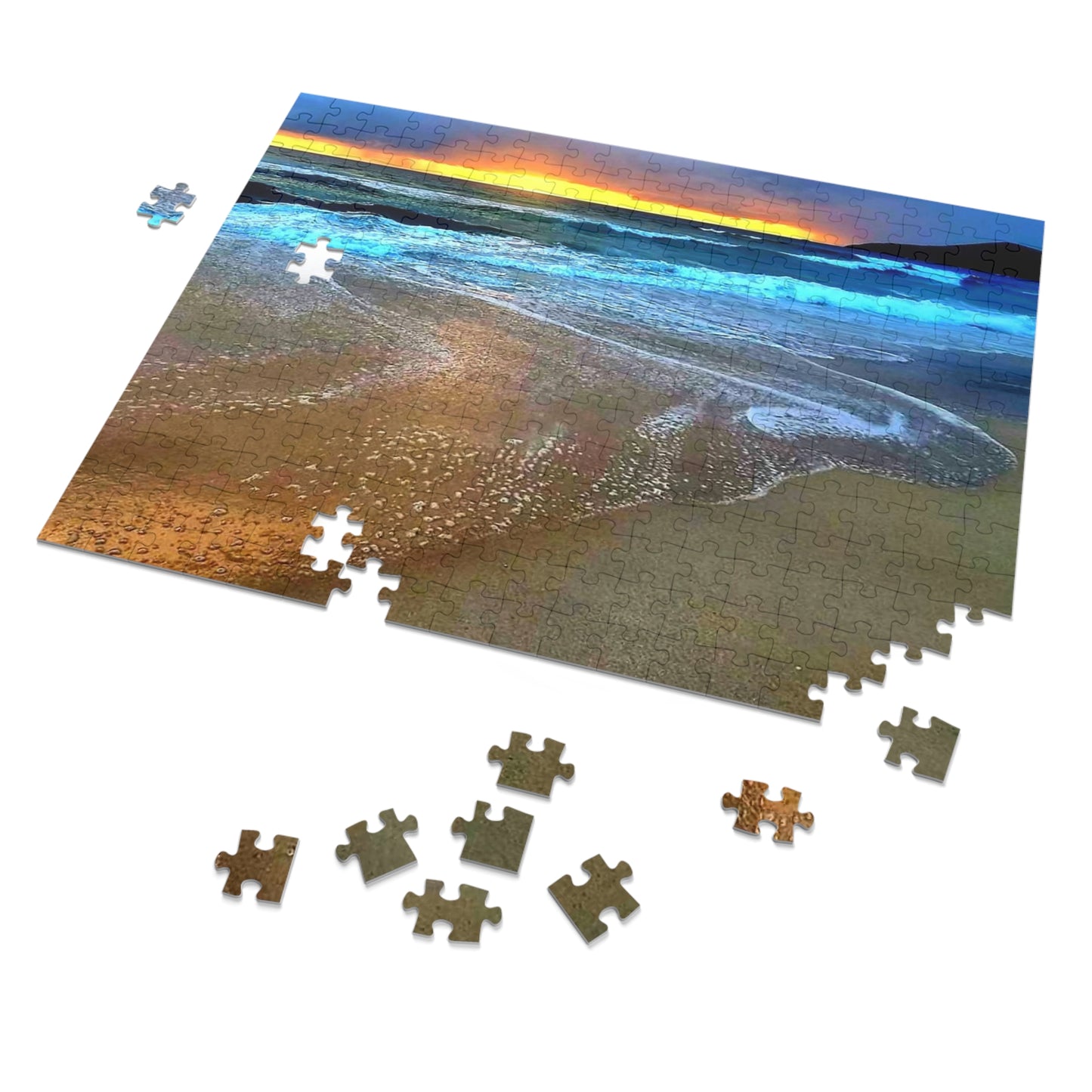 Golden One Mile Beach Jigsaw Puzzle