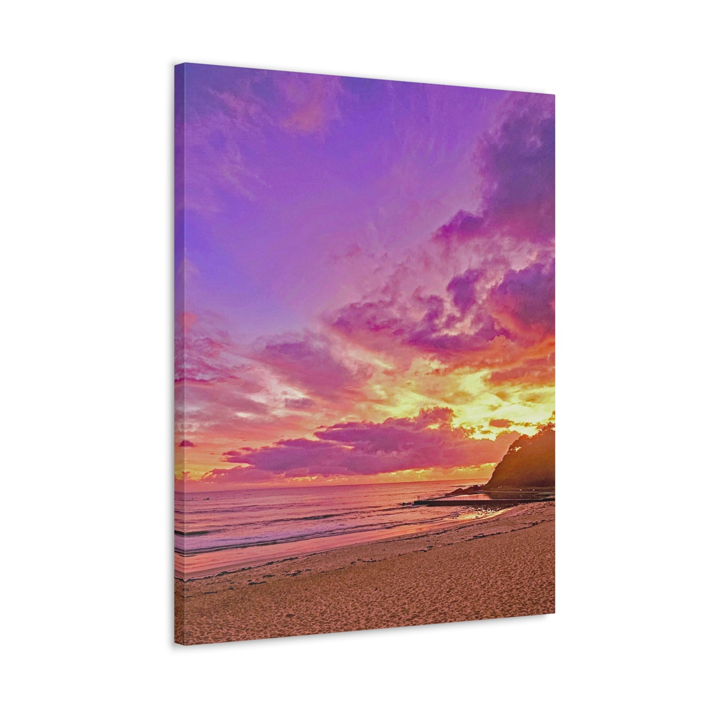 Rainbow Beach Sunrise Canvas Print