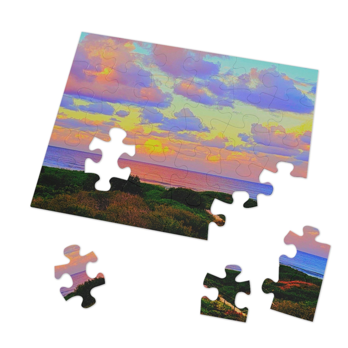 Cotton Candy Skies Jigsaw Puzzle