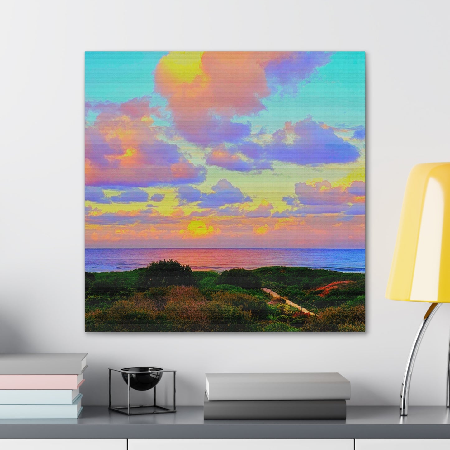 Cotton Candy Skies Canvas Print