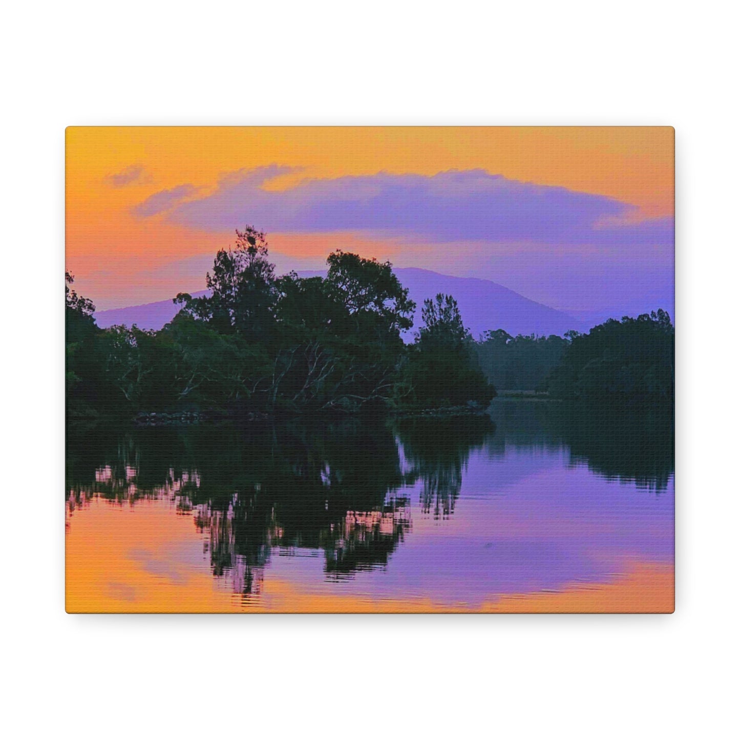 Breath of Morning Reflections Canvas Print