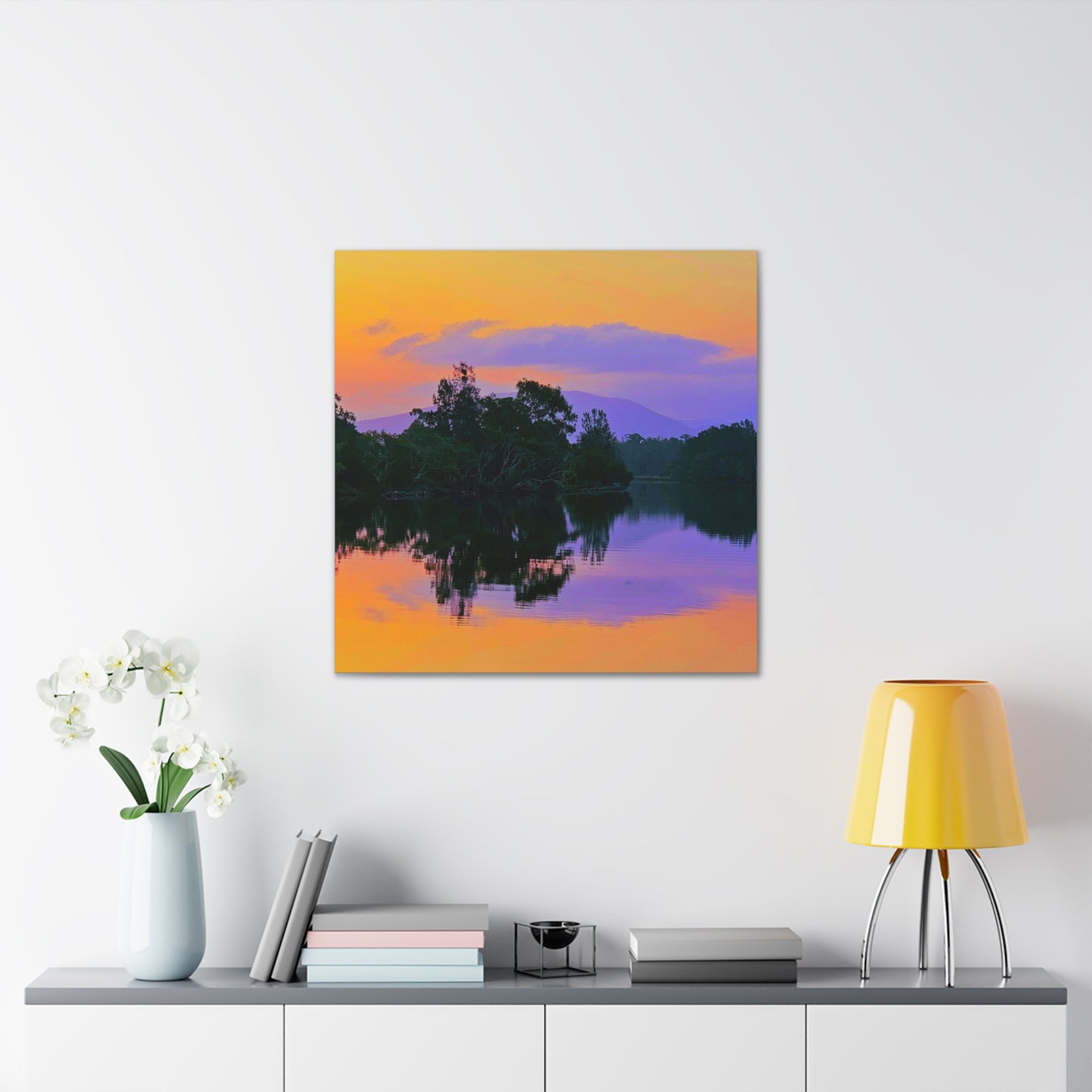 Breath of Morning Reflections Canvas Print