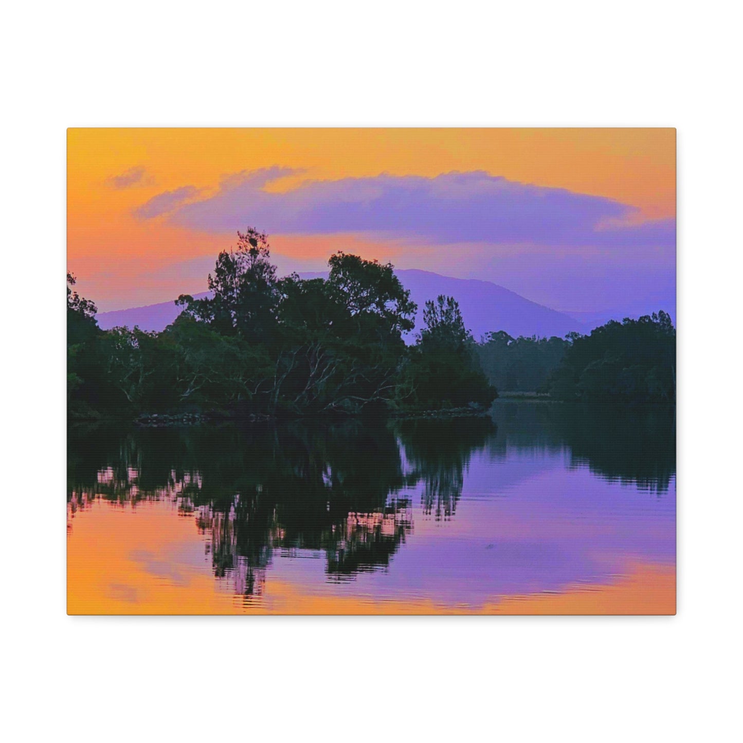 Breath of Morning Reflections Canvas Print