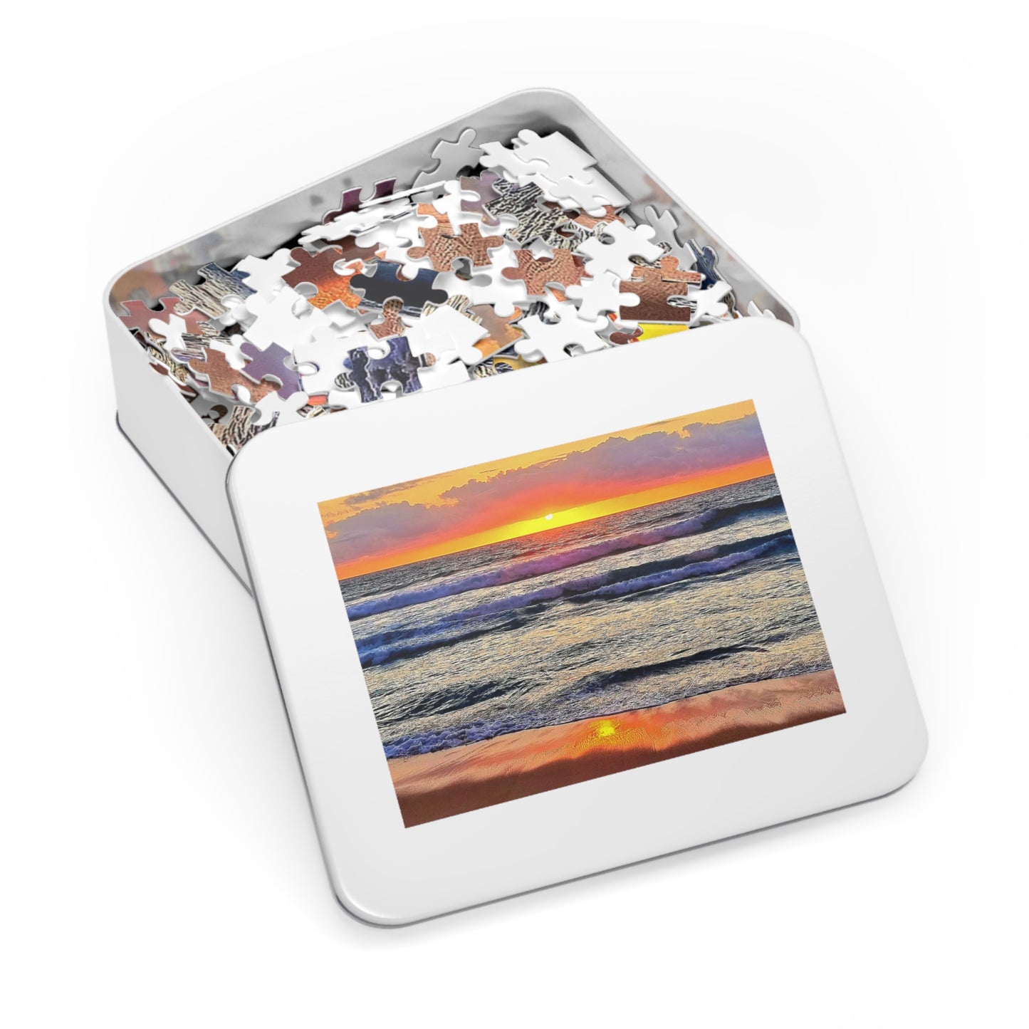 One Mile Sunrise Jigsaw Puzzle