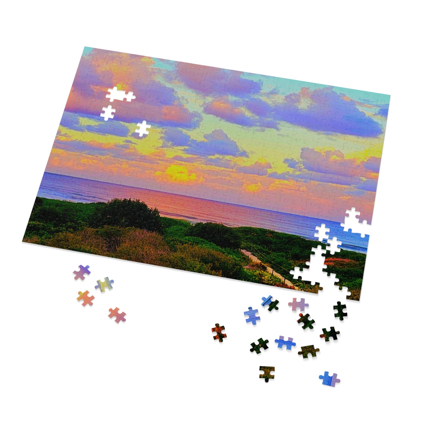 Cotton Candy Skies Jigsaw Puzzle