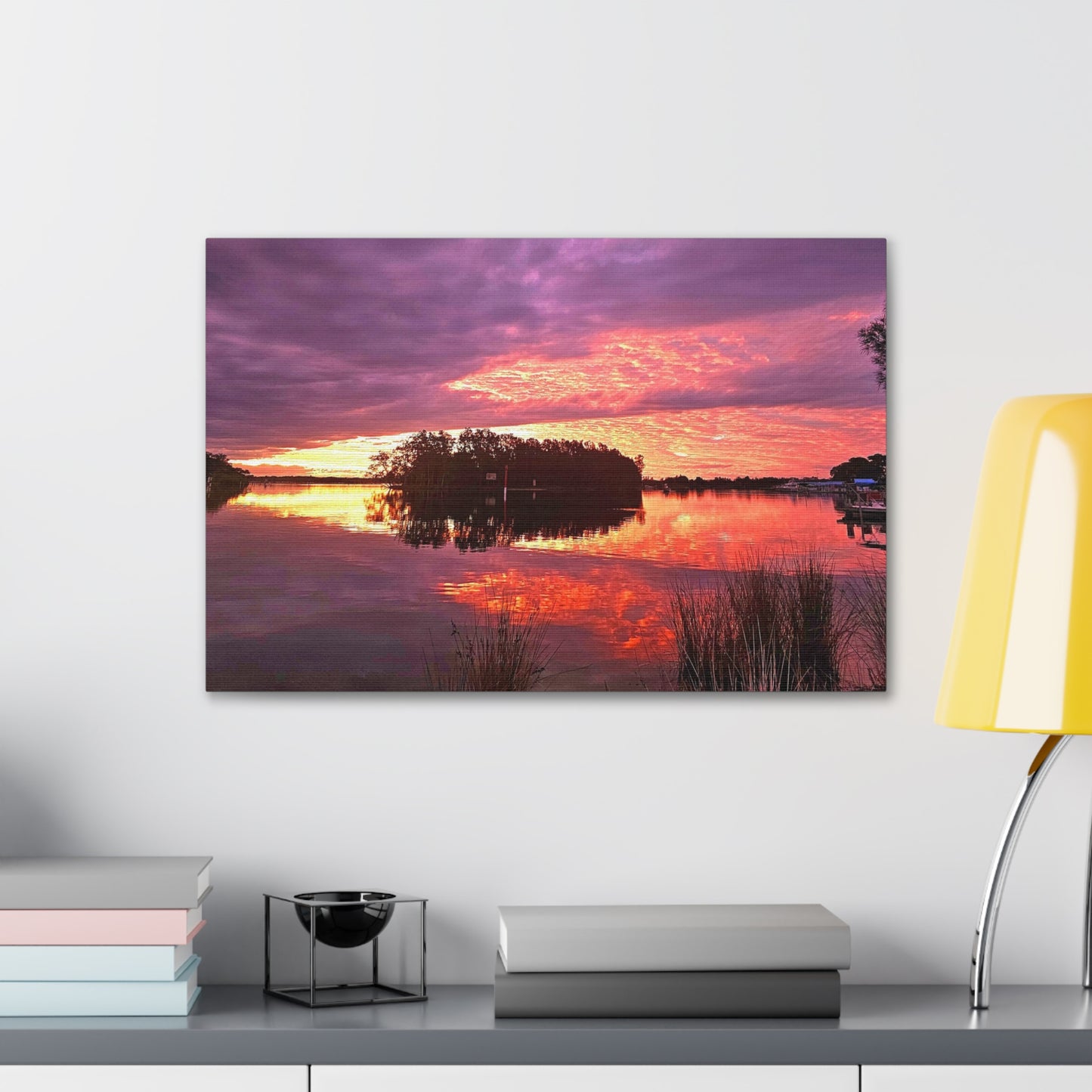 Wallis Lake Reflections Canvas Print