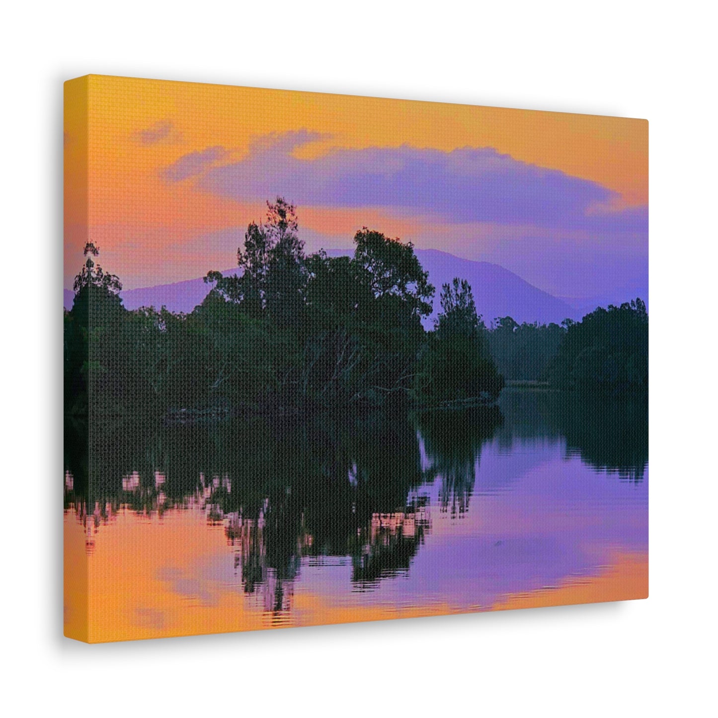 Breath of Morning Reflections Canvas Print