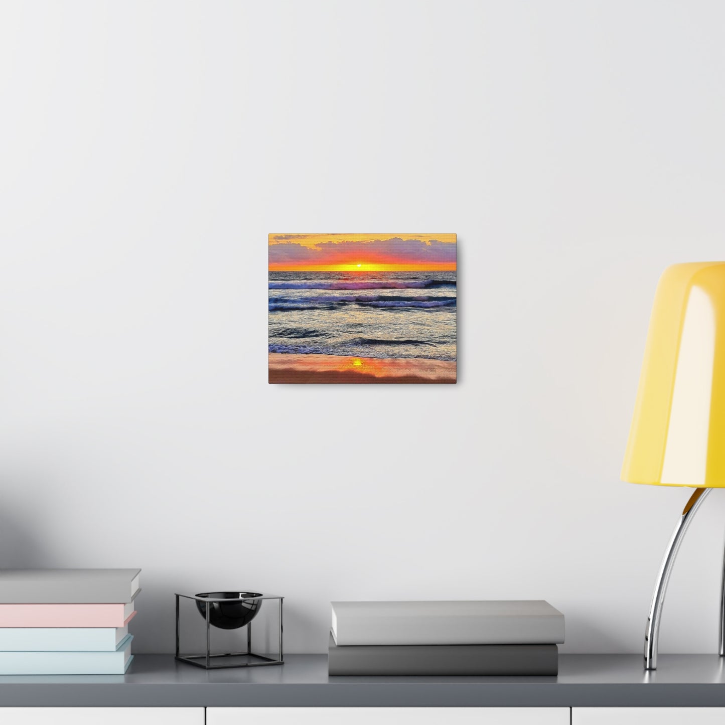One Mile Sunrise Canvas Print