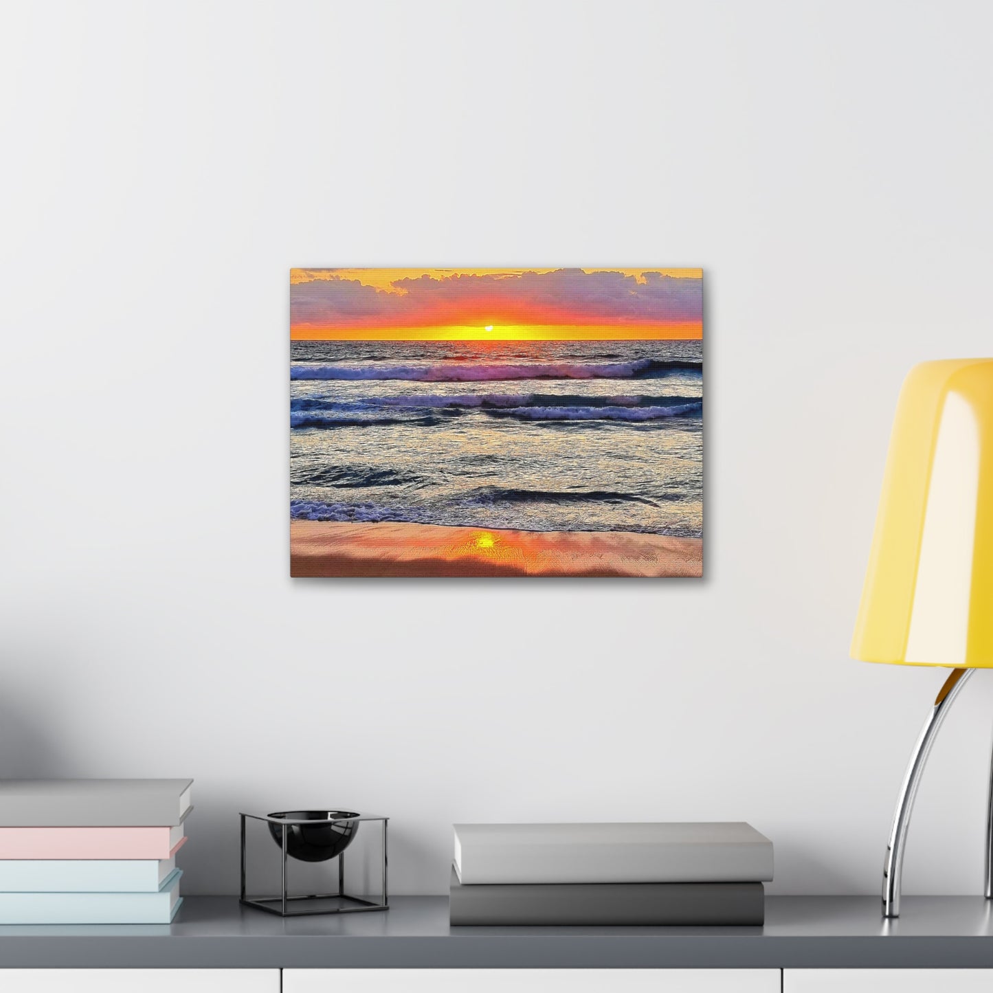 One Mile Sunrise Canvas Print