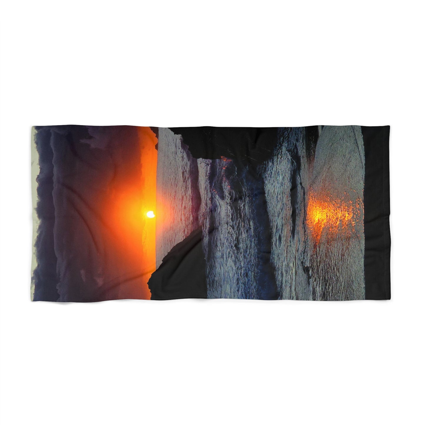 Copy of Sunset Lake Beach Towel