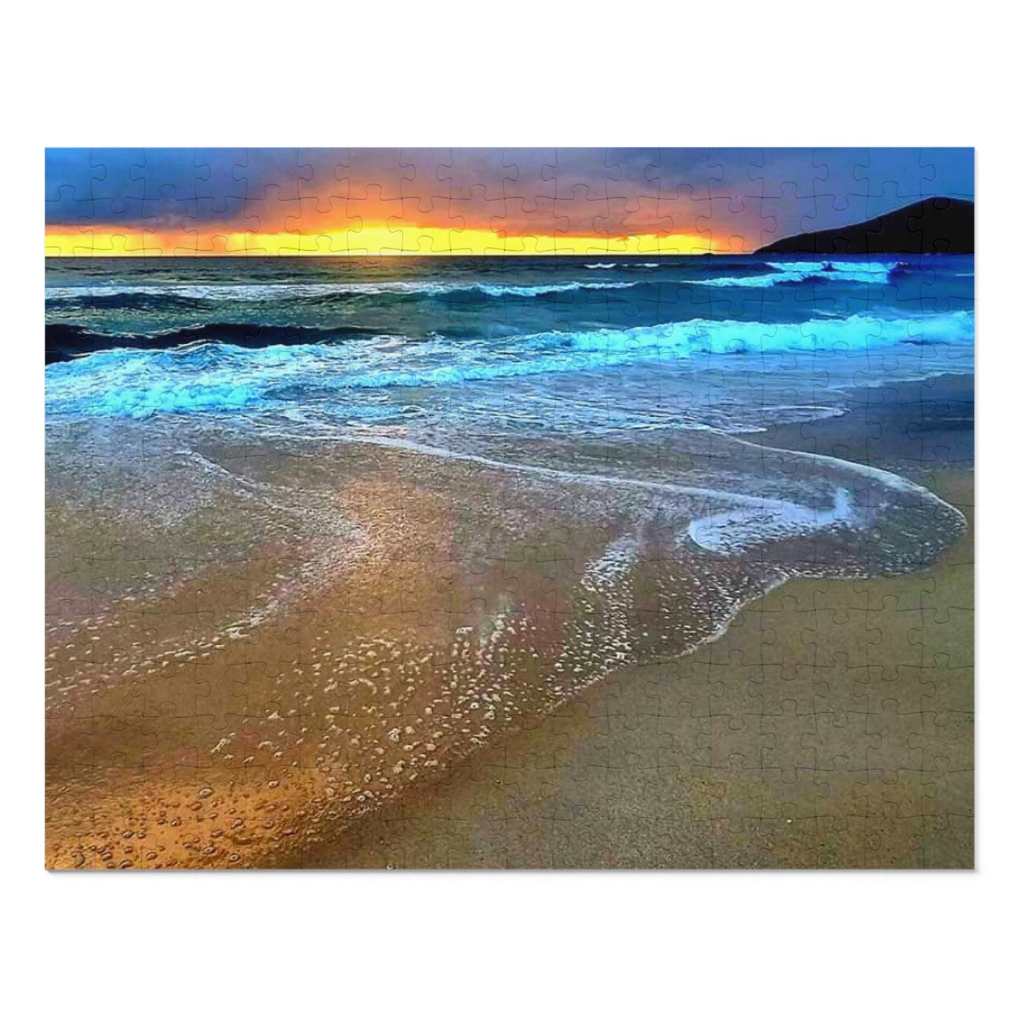 Golden One Mile Beach Jigsaw Puzzle