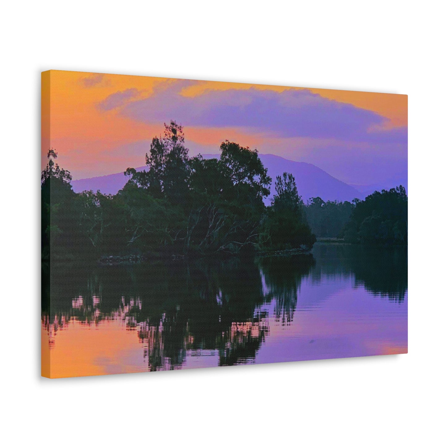 Breath of Morning Reflections Canvas Print