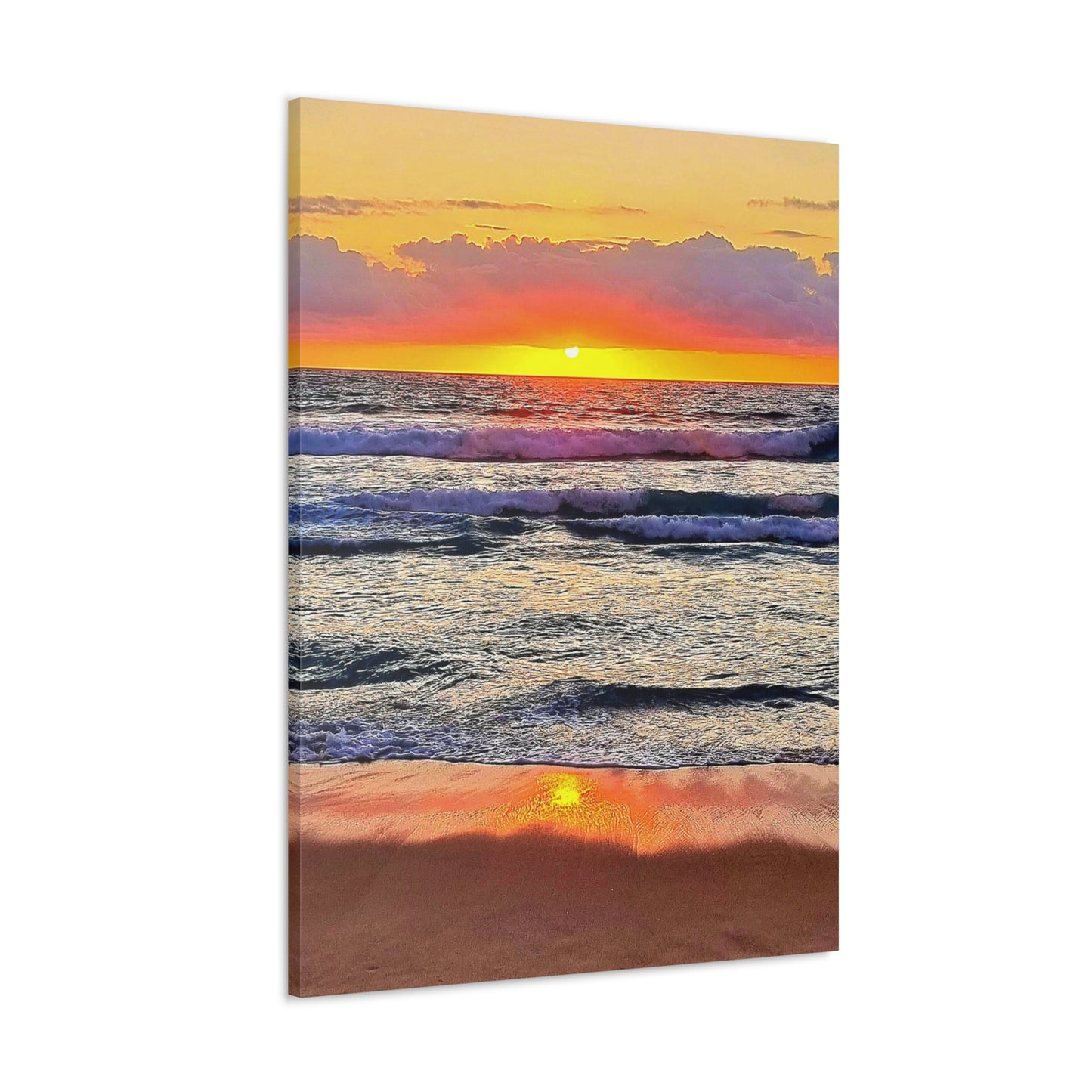 One Mile Sunrise Canvas Print