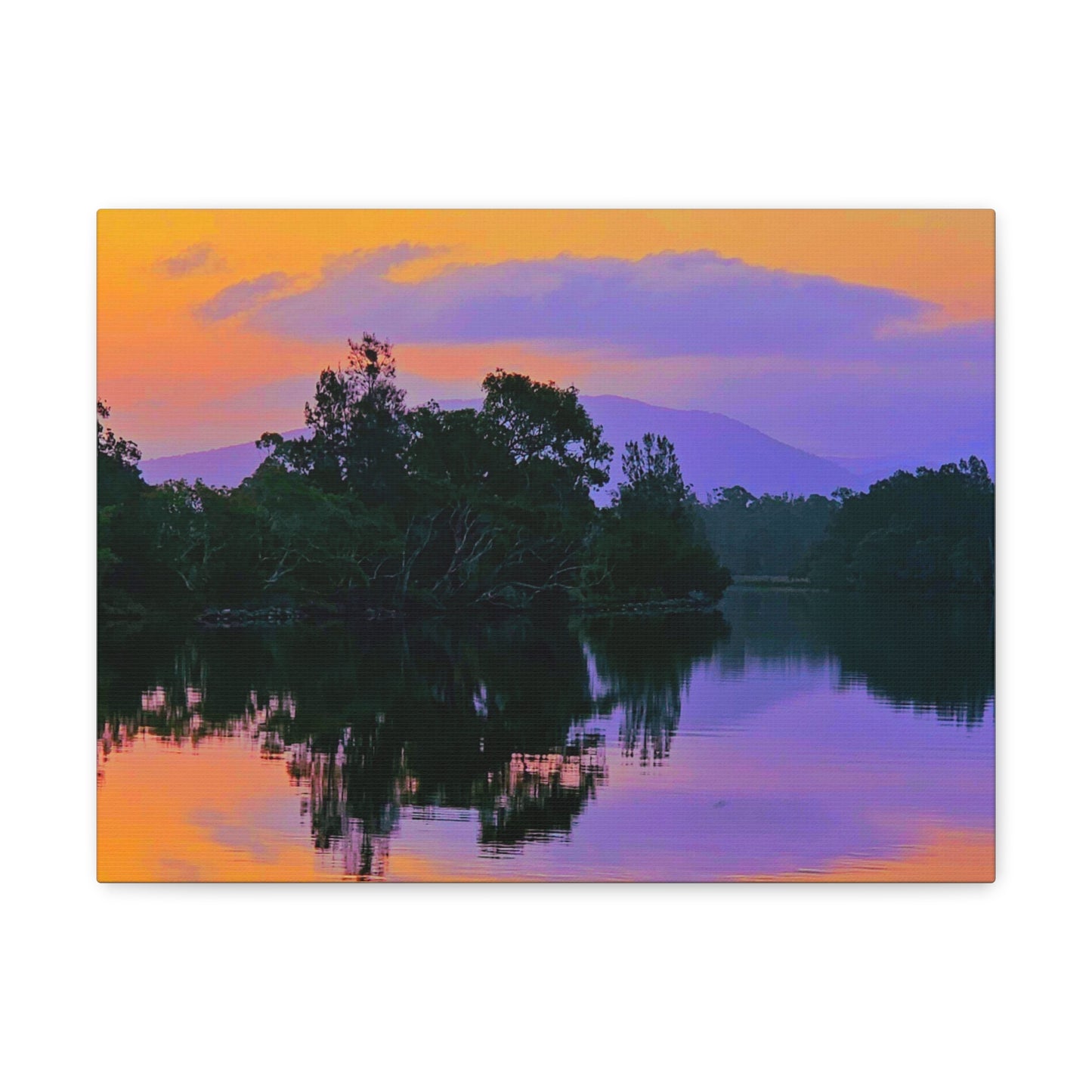 Breath of Morning Reflections Canvas Print