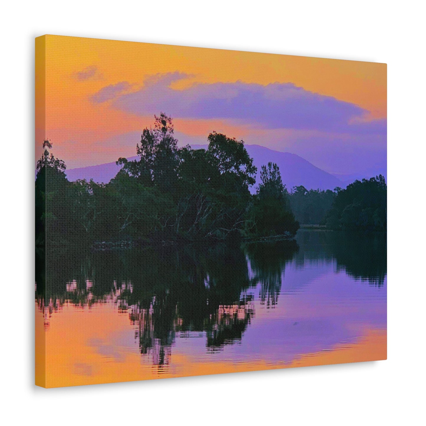 Breath of Morning Reflections Canvas Print