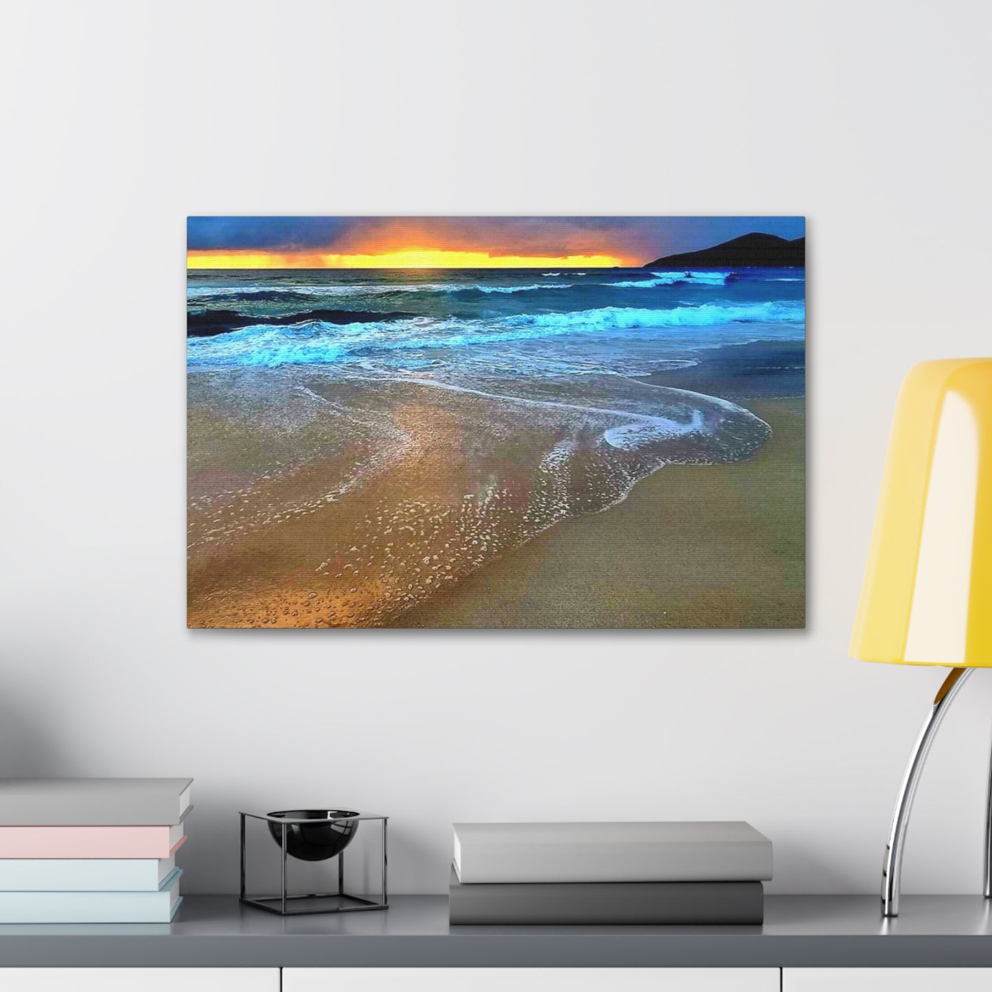 Golden One Mile Beach Canvas Print