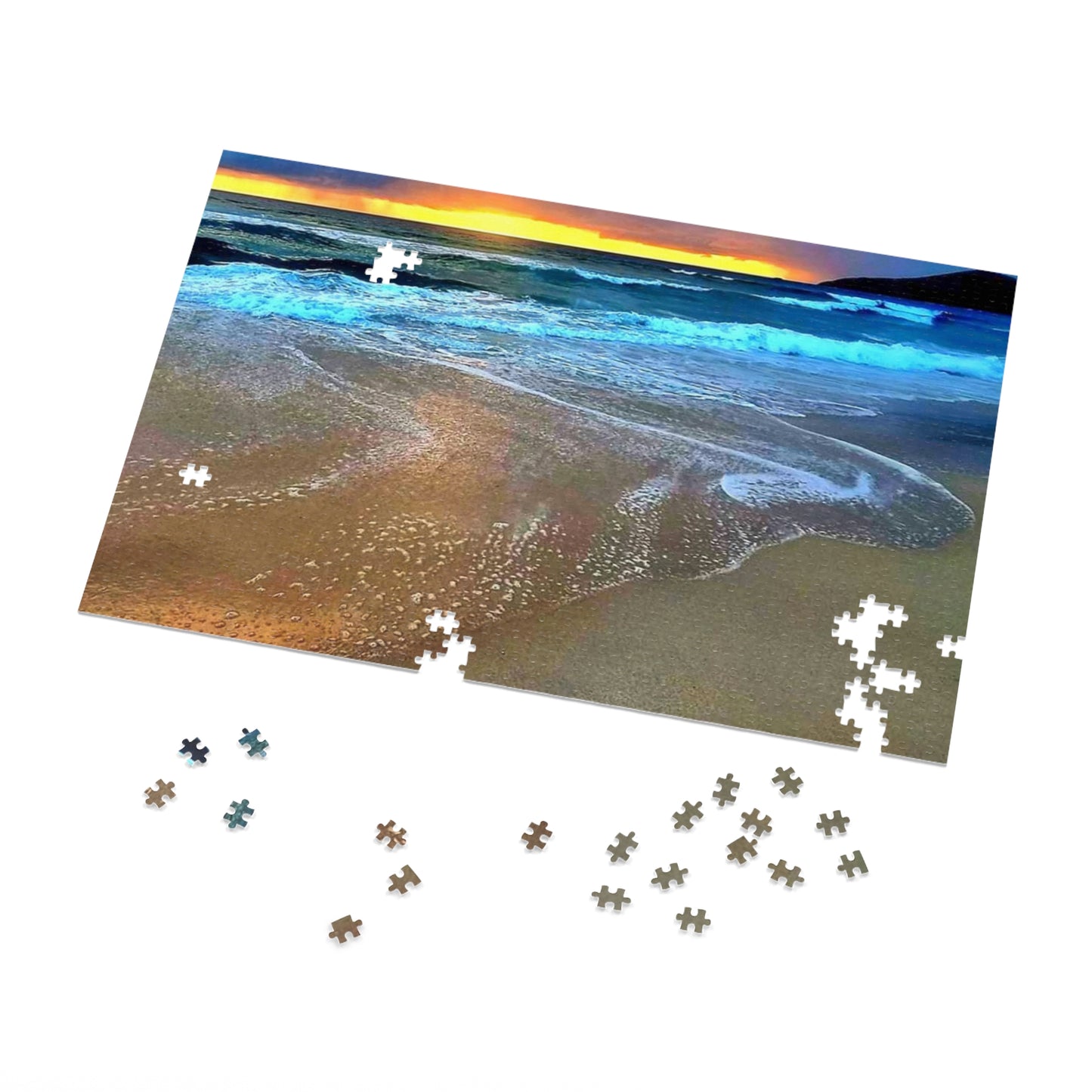 Golden One Mile Beach Jigsaw Puzzle