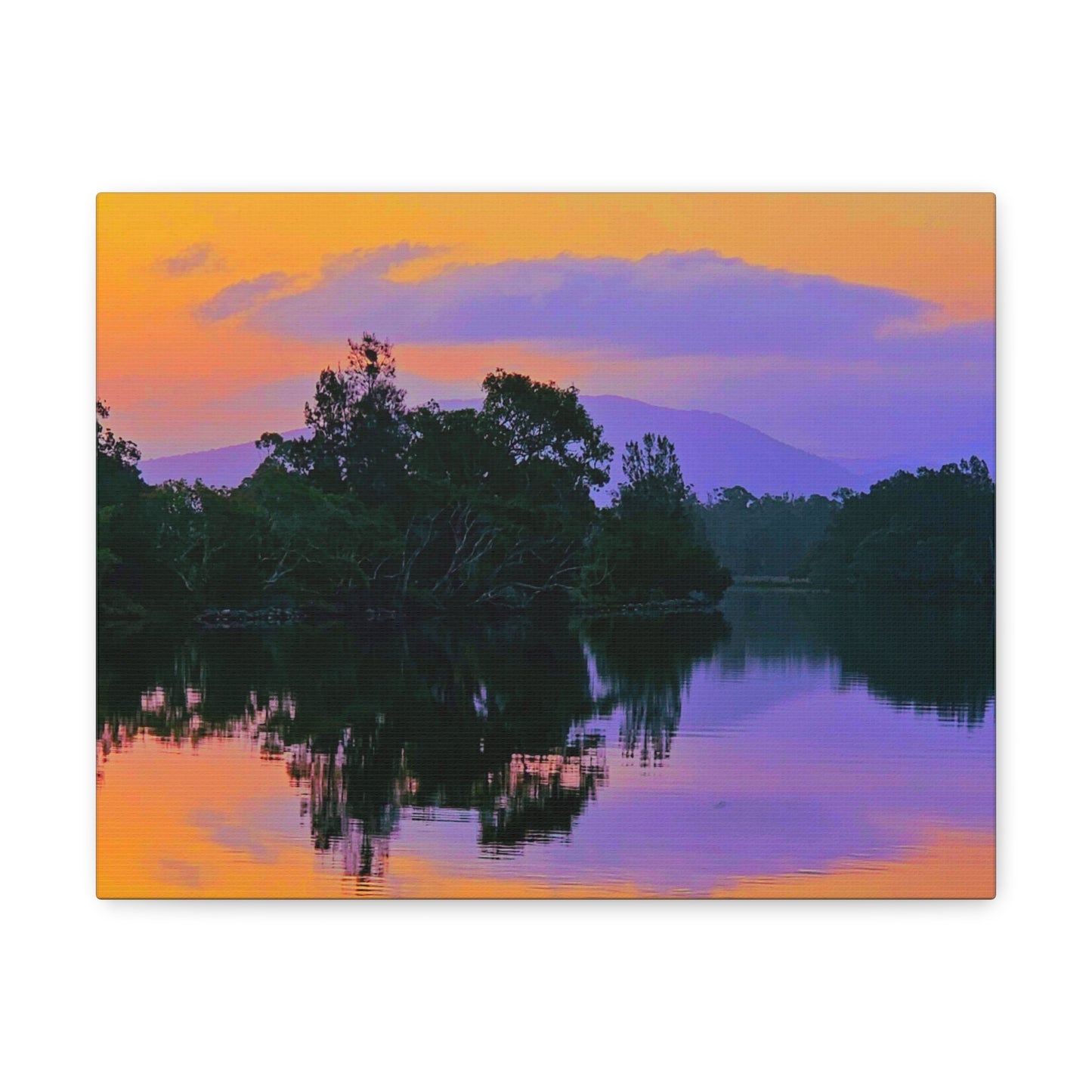 Breath of Morning Reflections Canvas Print