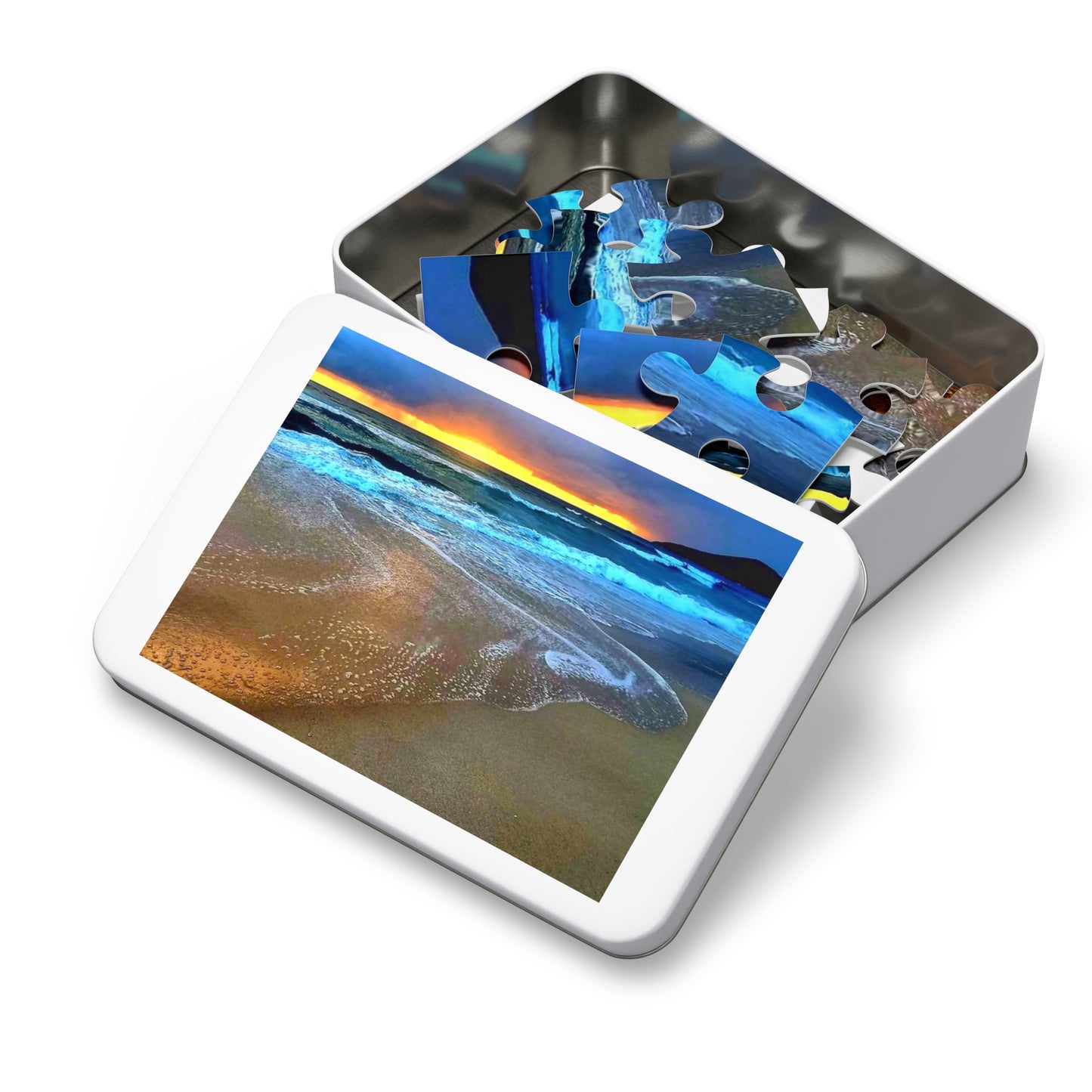 Golden One Mile Beach Jigsaw Puzzle