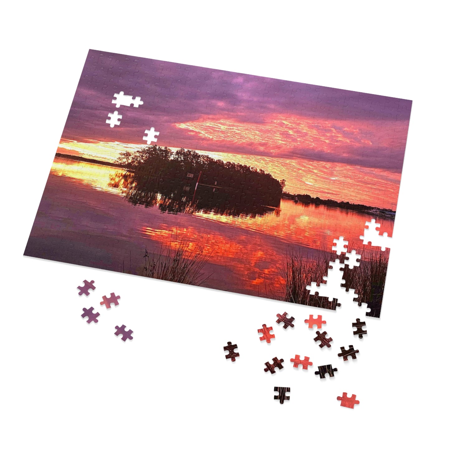 Wallis Lake Reflections Jigsaw Puzzle