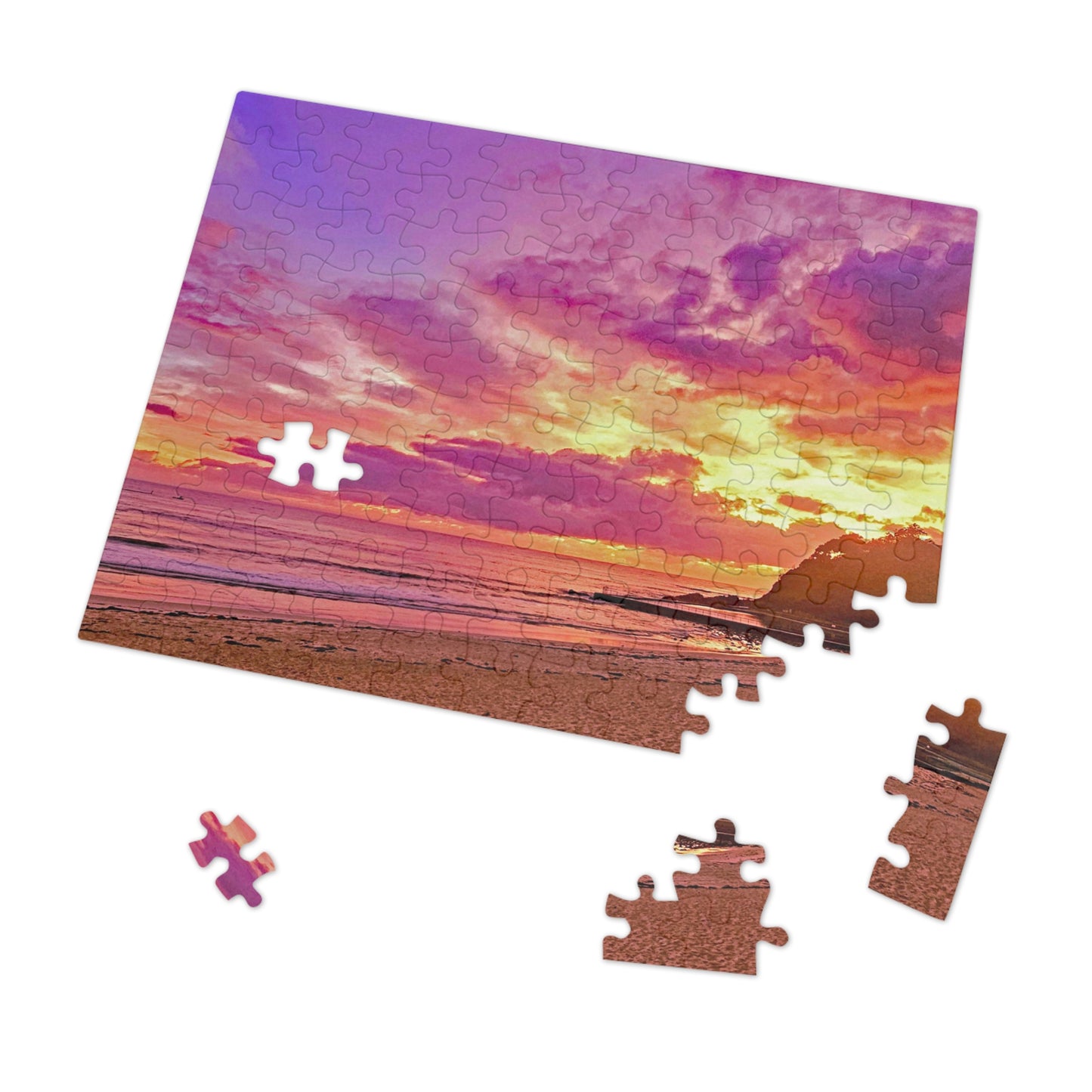 Rainbow Beach Sunrise Jigsaw Puzzle