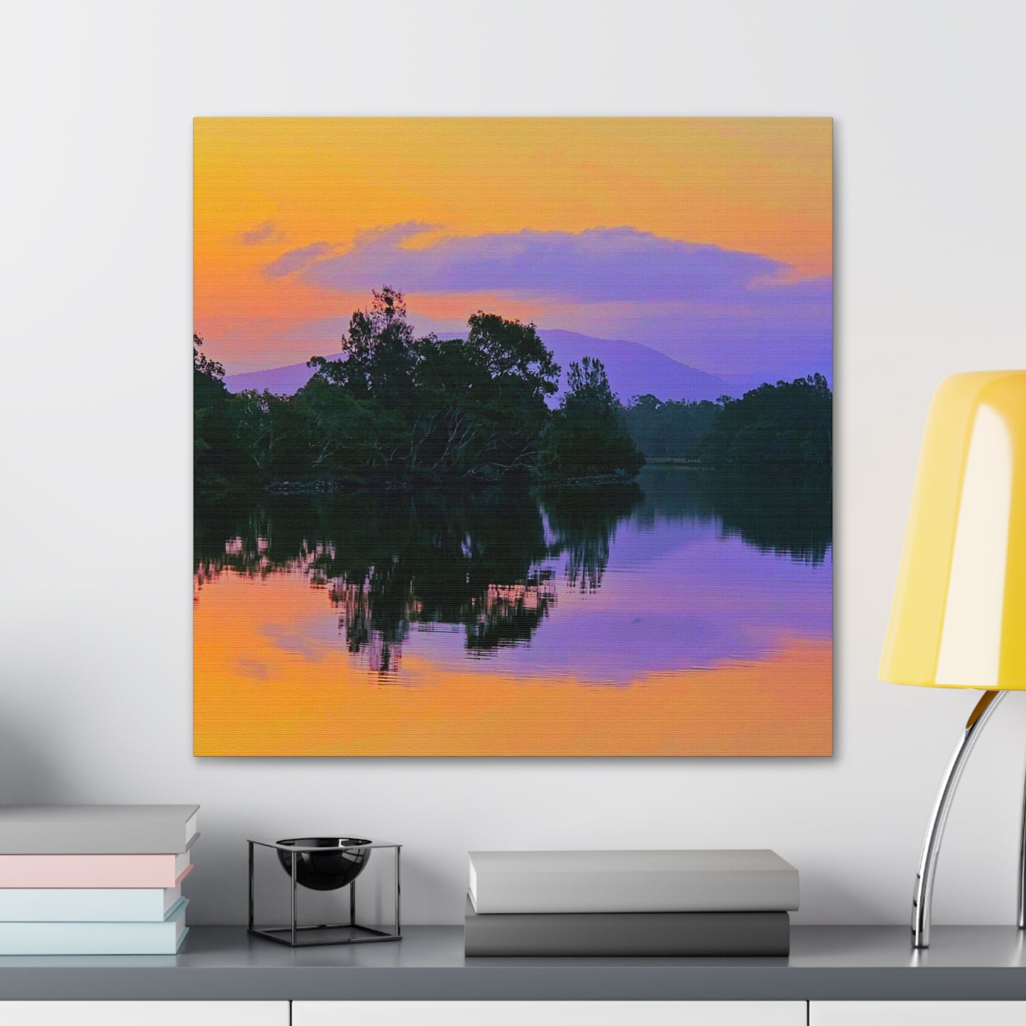 Breath of Morning Reflections Canvas Print