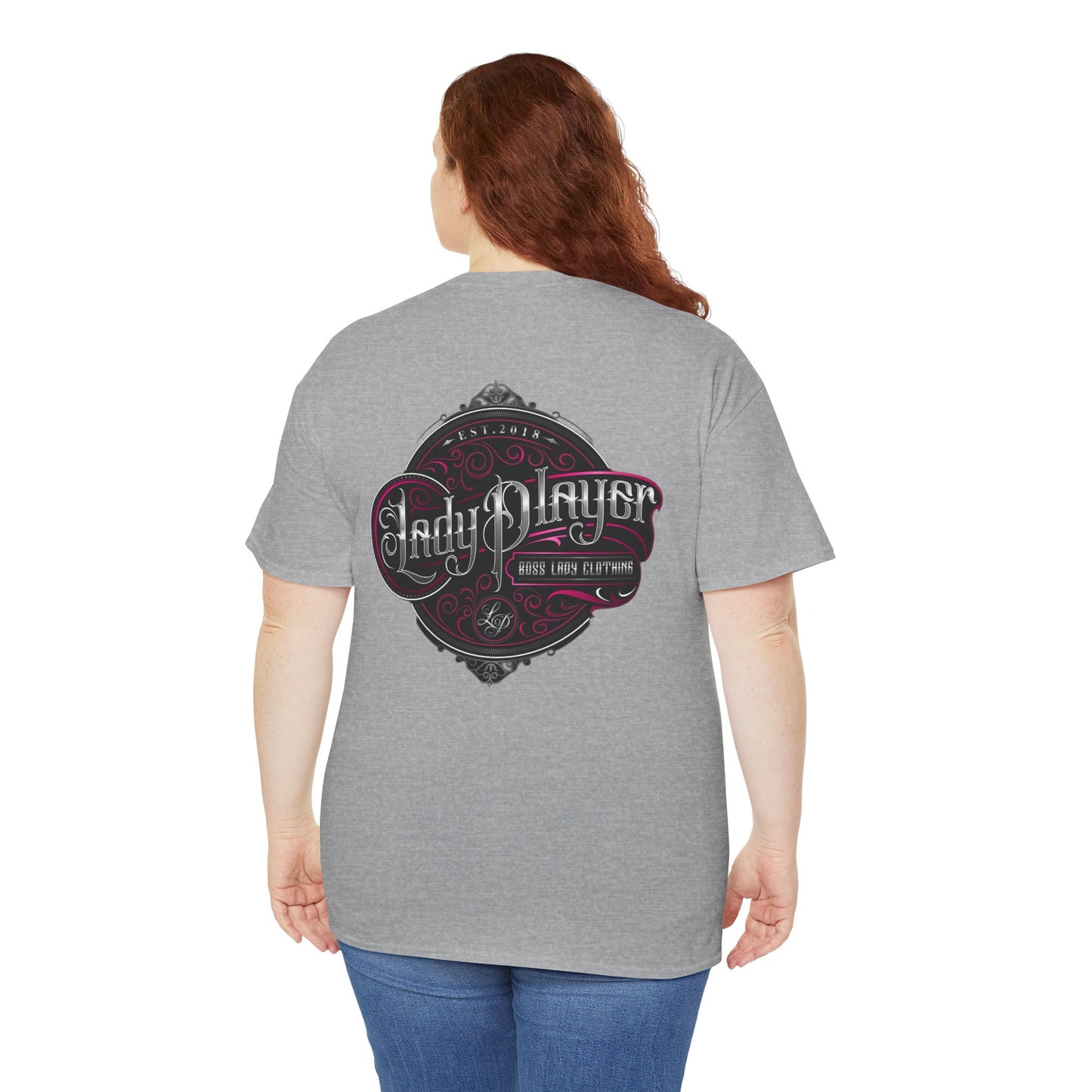 Lady Player Logo Monogram Tee