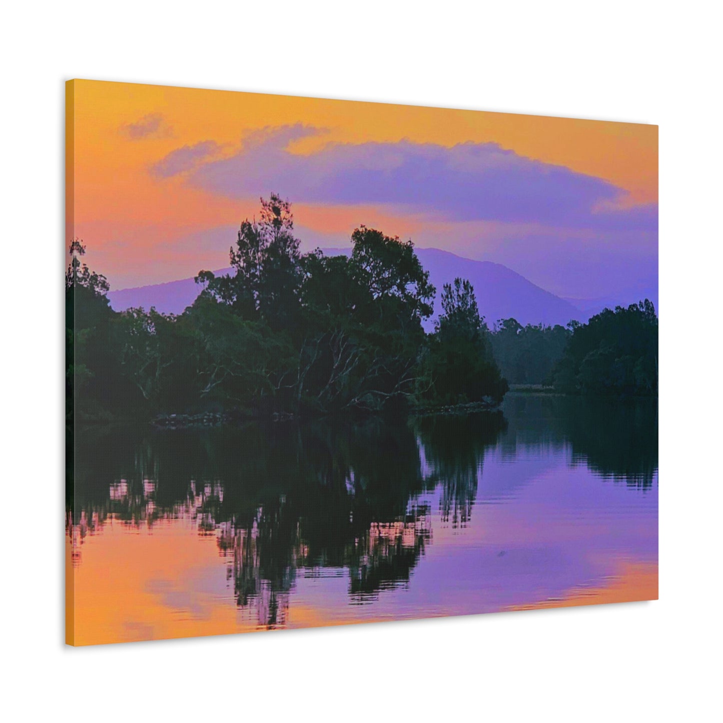 Breath of Morning Reflections Canvas Print