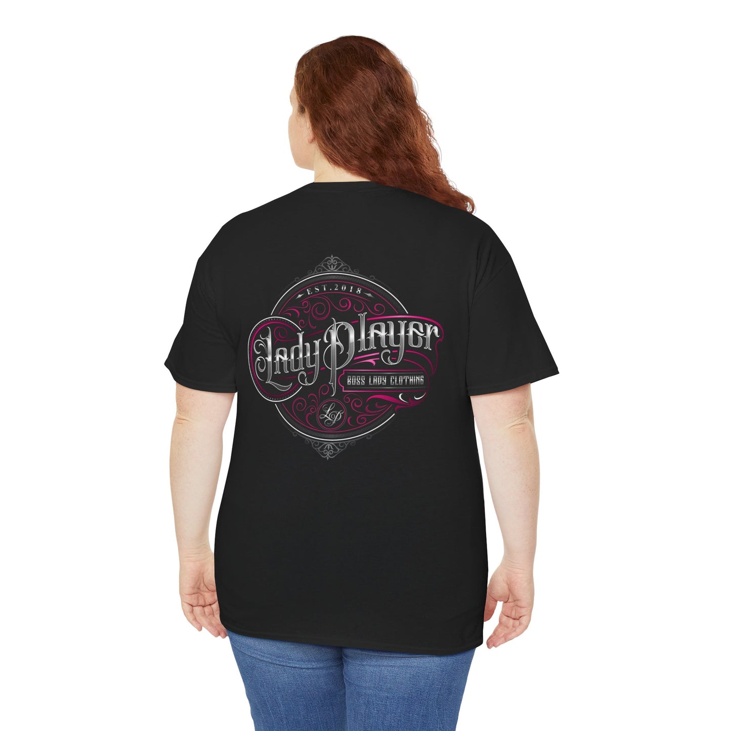 Lady Player Logo Monogram Tee